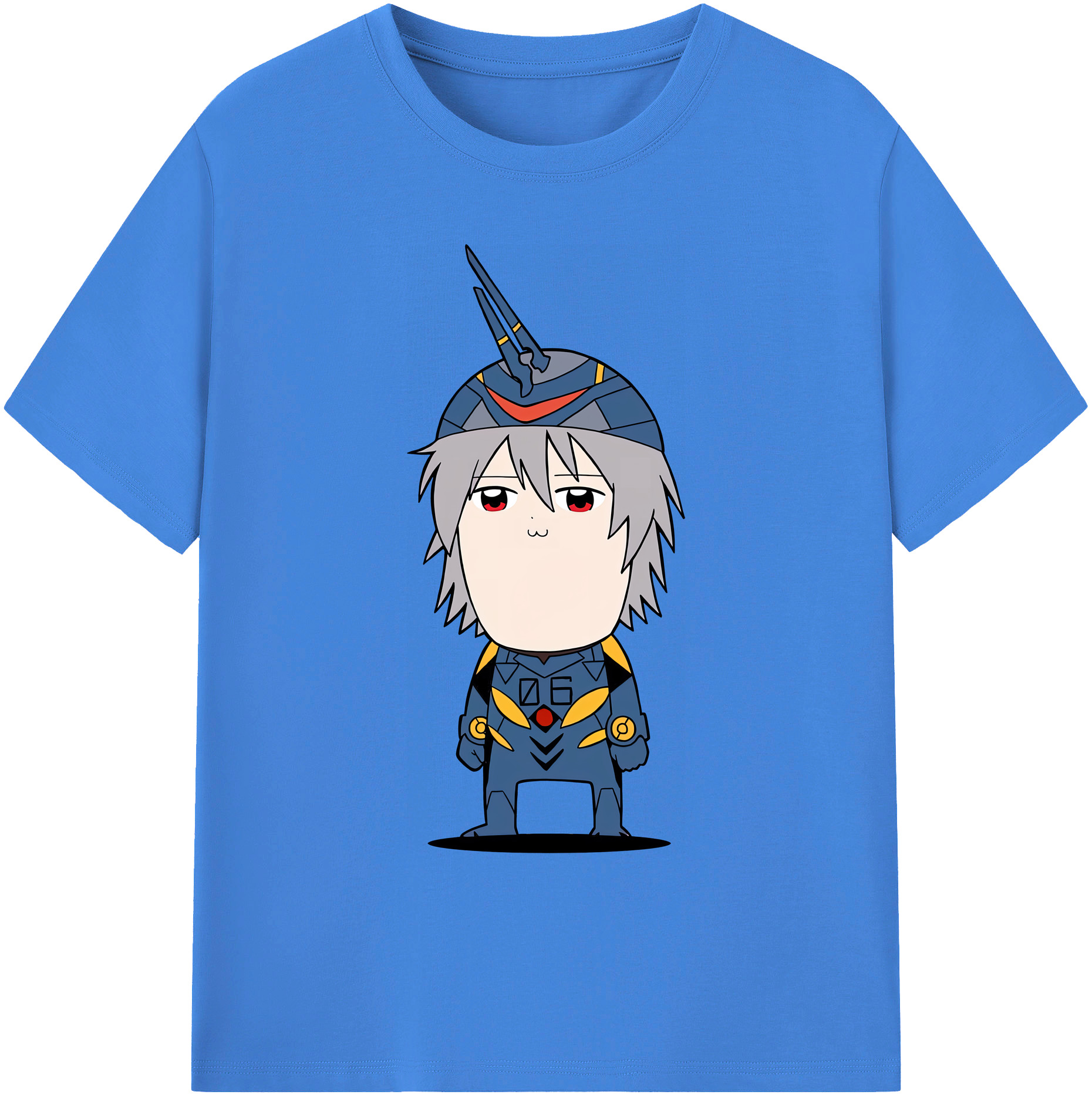 （画像用） EVA 新世紀エヴァンゲリオン 綿100％ メンズ半袖Tシャツ｜肌触りやわらか＆通気性