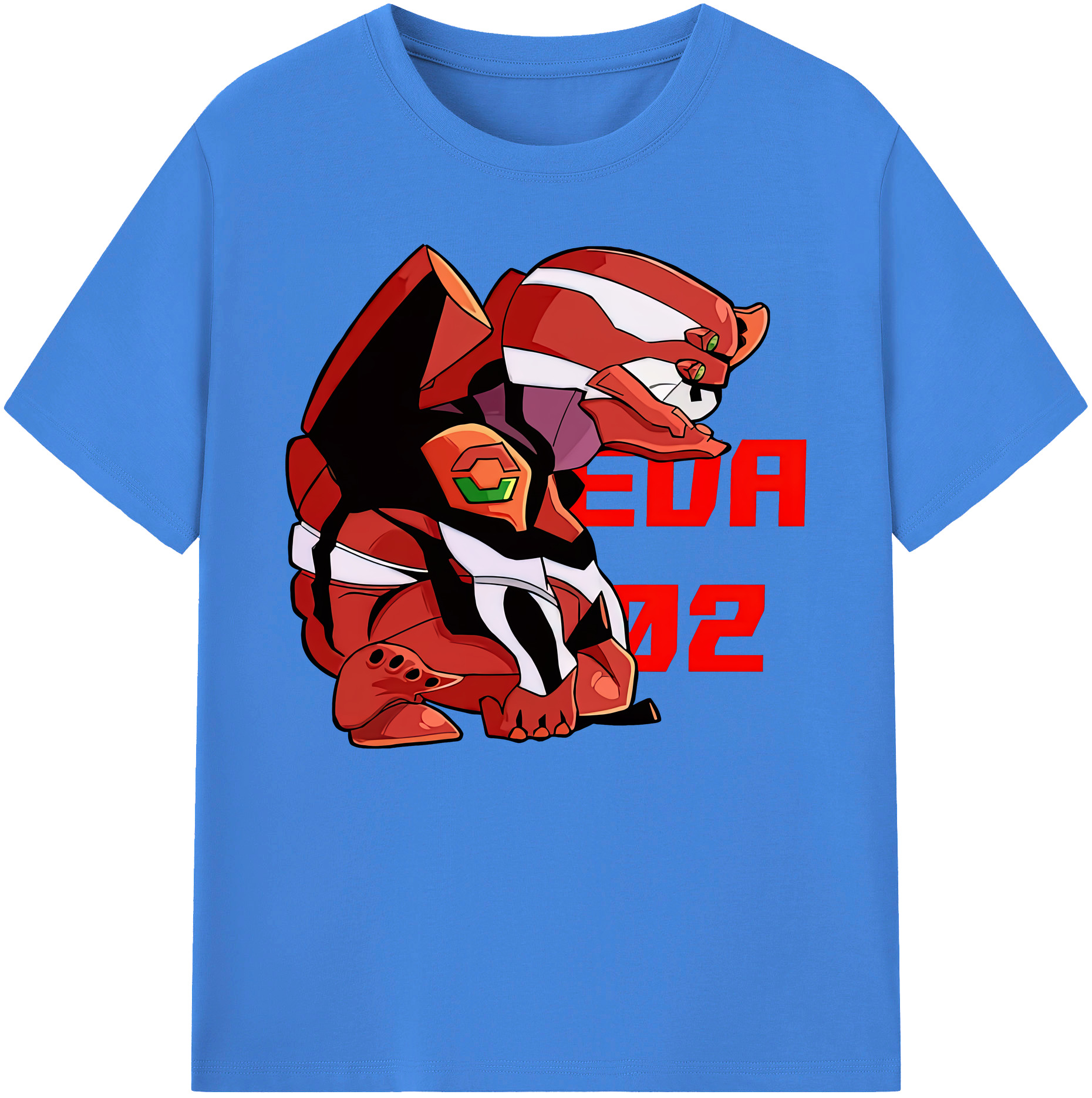 （画像用） EVA 新世紀エヴァンゲリオン 綿100％ メンズ半袖Tシャツ｜肌触りやわらか＆通気性