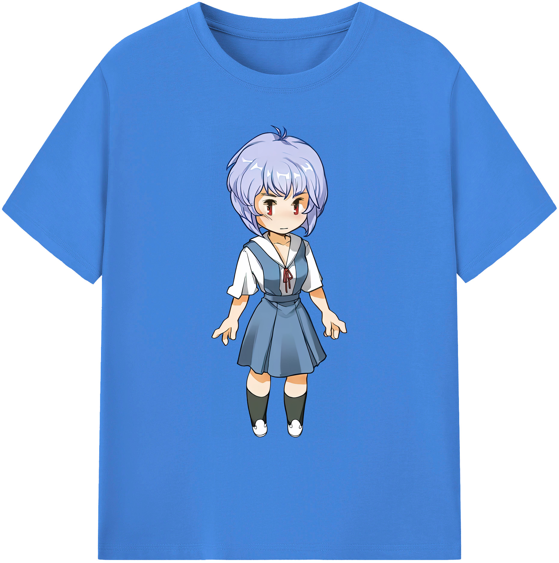 （画像用） EVA 新世紀エヴァンゲリオン 綿100％ メンズ半袖Tシャツ｜肌触りやわらか＆通気性