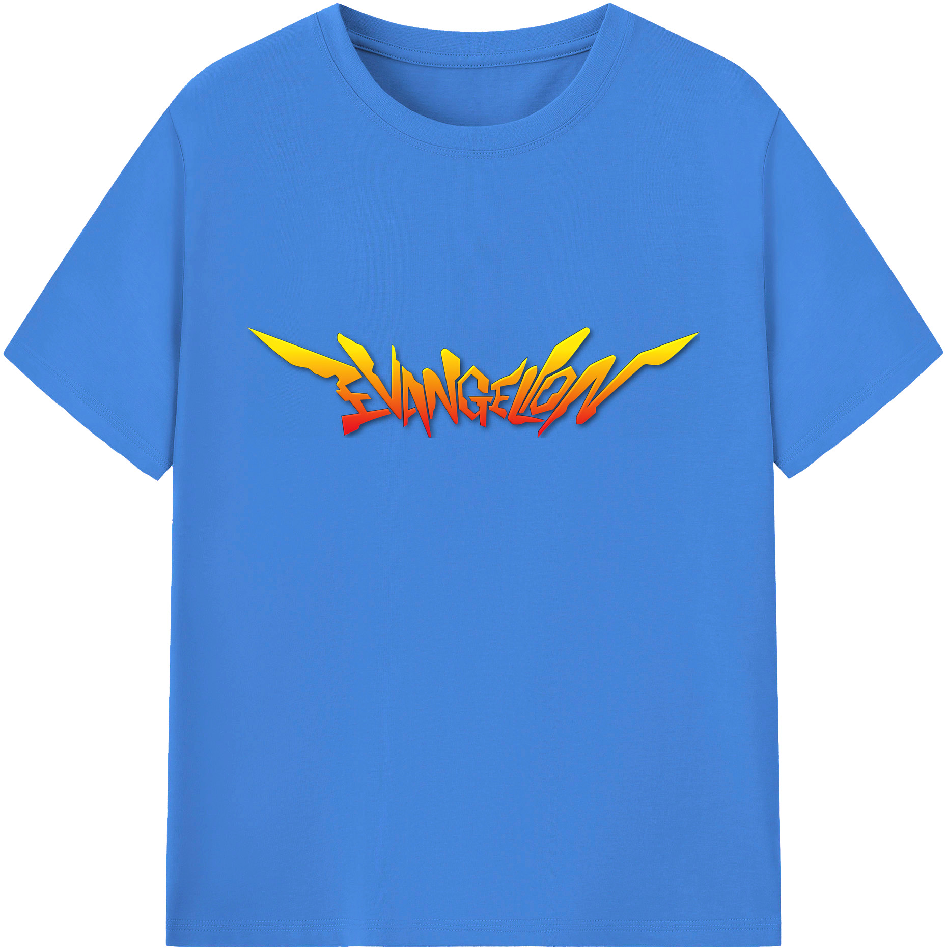 （画像用） EVA 新世紀エヴァンゲリオン 綿100％ メンズ半袖Tシャツ｜肌触りやわらか＆通気性