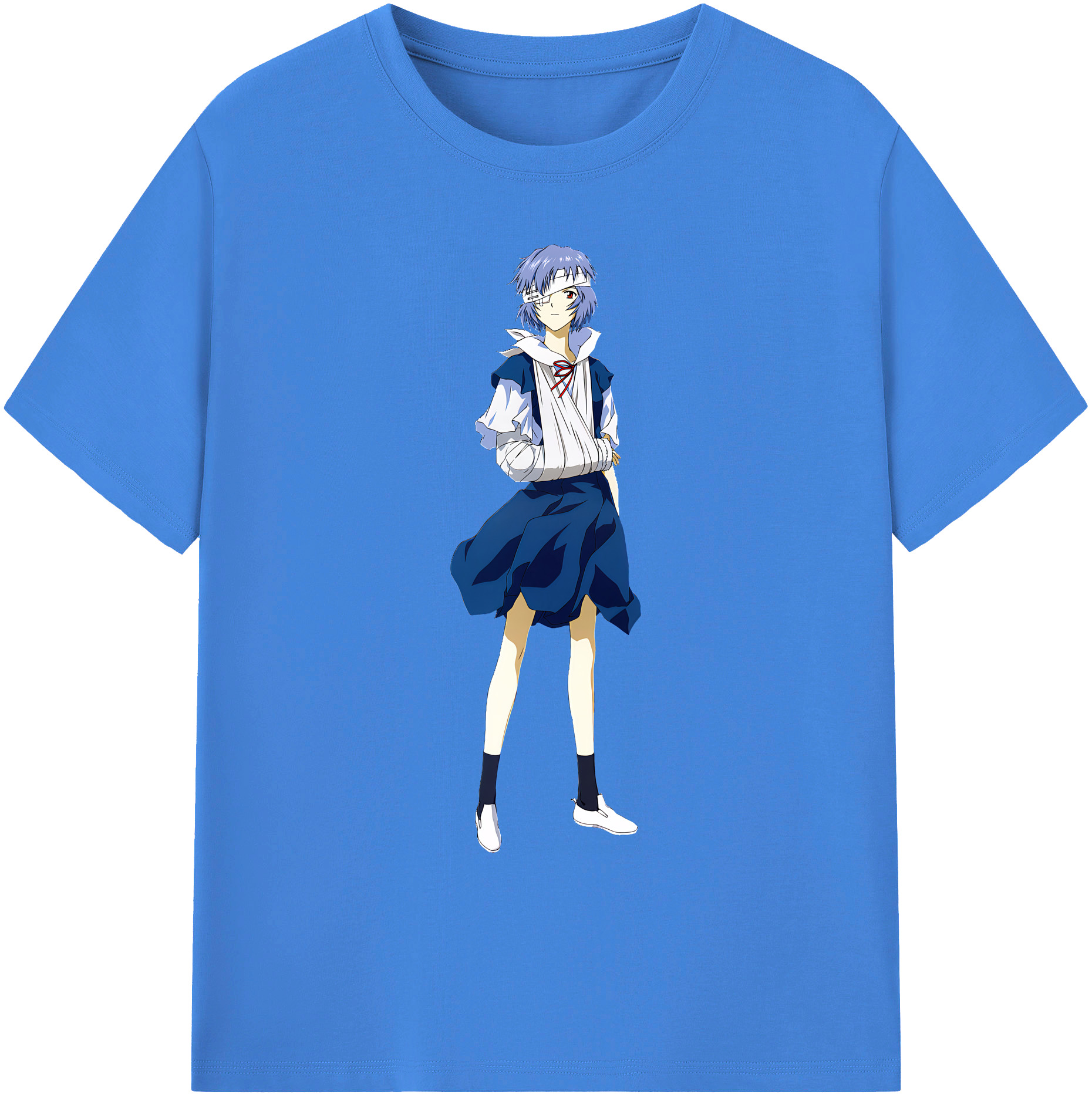 （画像用） EVA 新世紀エヴァンゲリオン 綿100％ メンズ半袖Tシャツ｜肌触りやわらか＆通気性