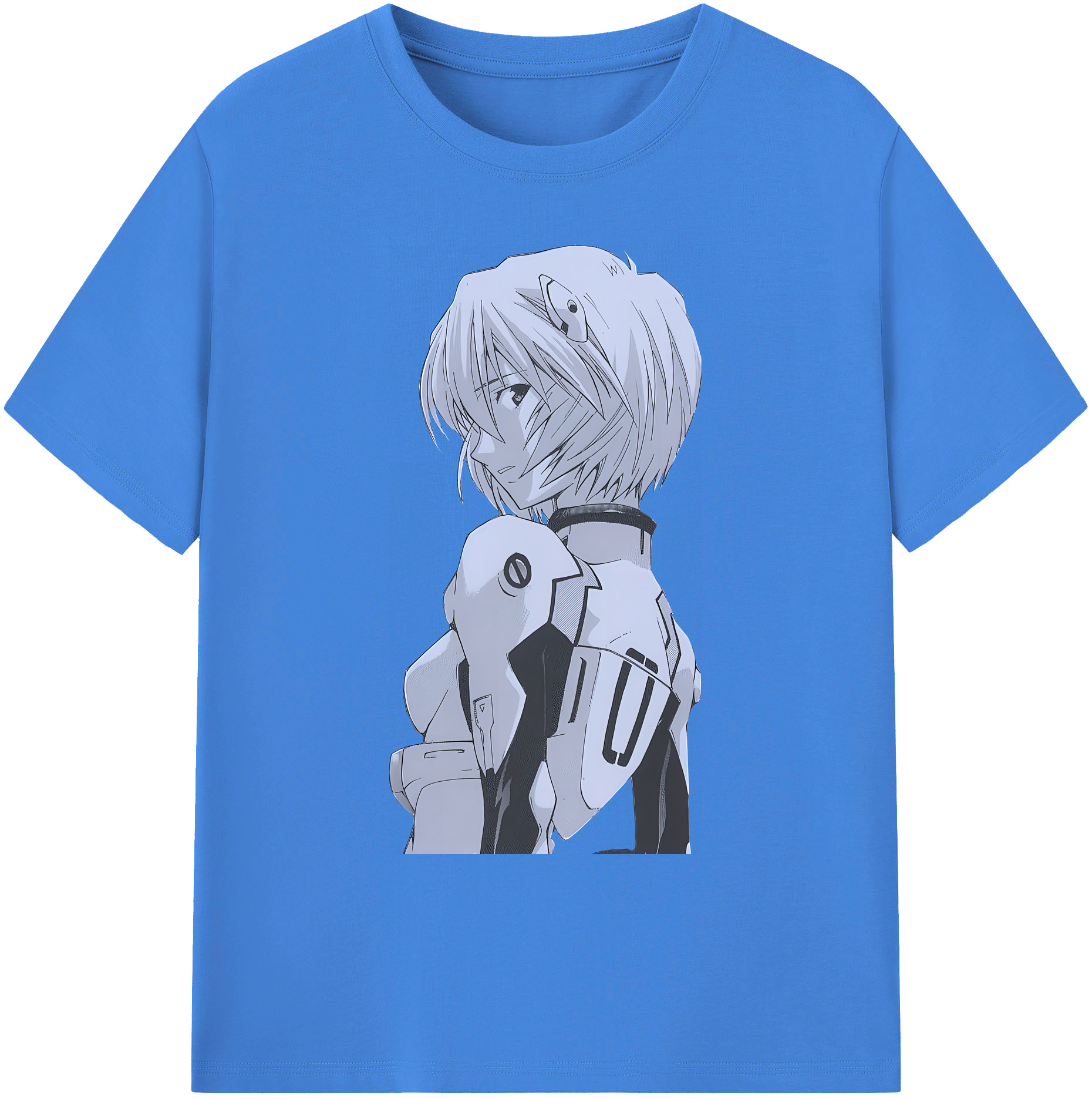 （画像用） EVA 新世紀エヴァンゲリオン 綿100％ メンズ半袖Tシャツ｜肌触りやわらか＆通気性