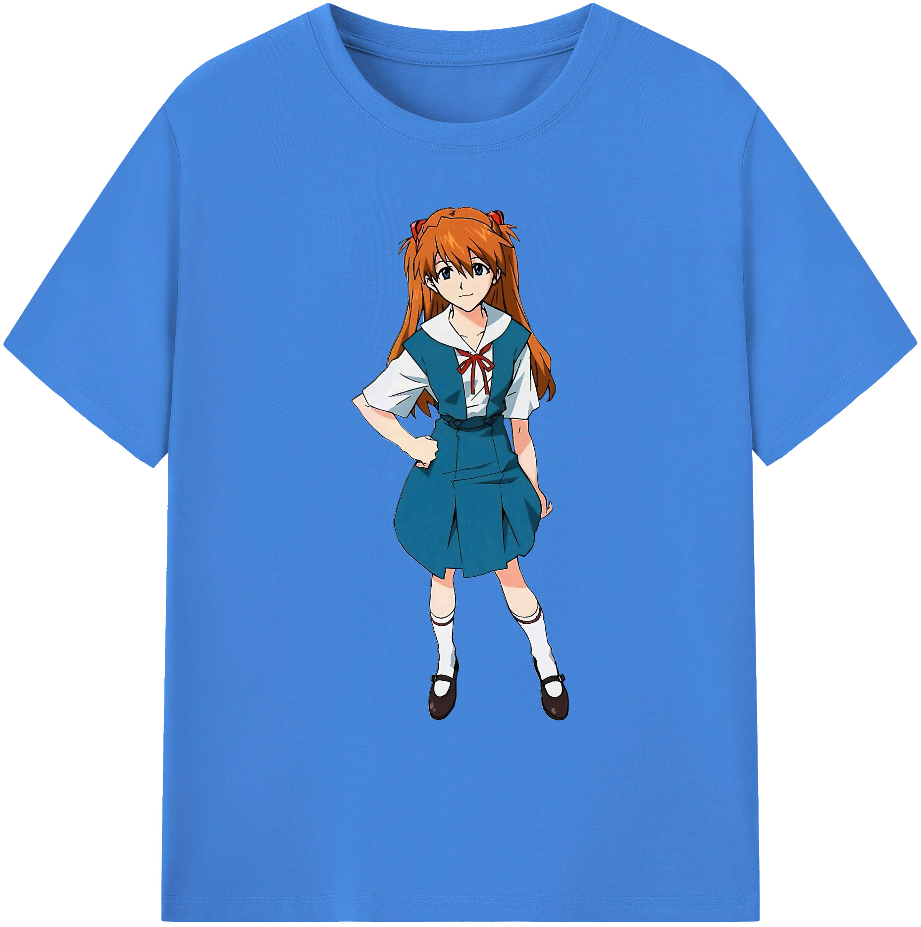 （画像用） EVA 新世紀エヴァンゲリオン 綿100％ メンズ半袖Tシャツ｜肌触りやわらか＆通気性