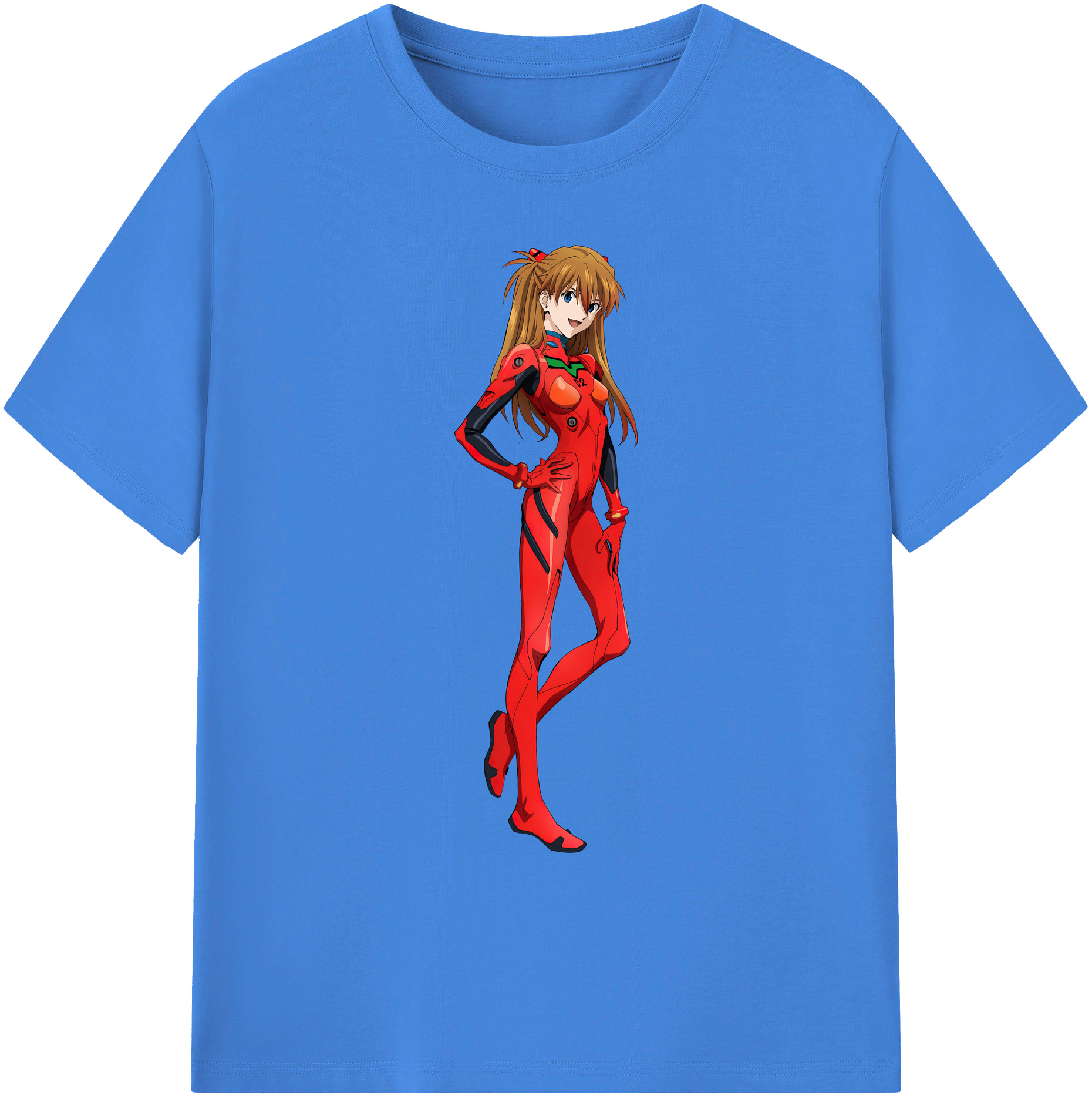 （画像用） EVA 新世紀エヴァンゲリオン 綿100％ メンズ半袖Tシャツ｜肌触りやわらか＆通気性