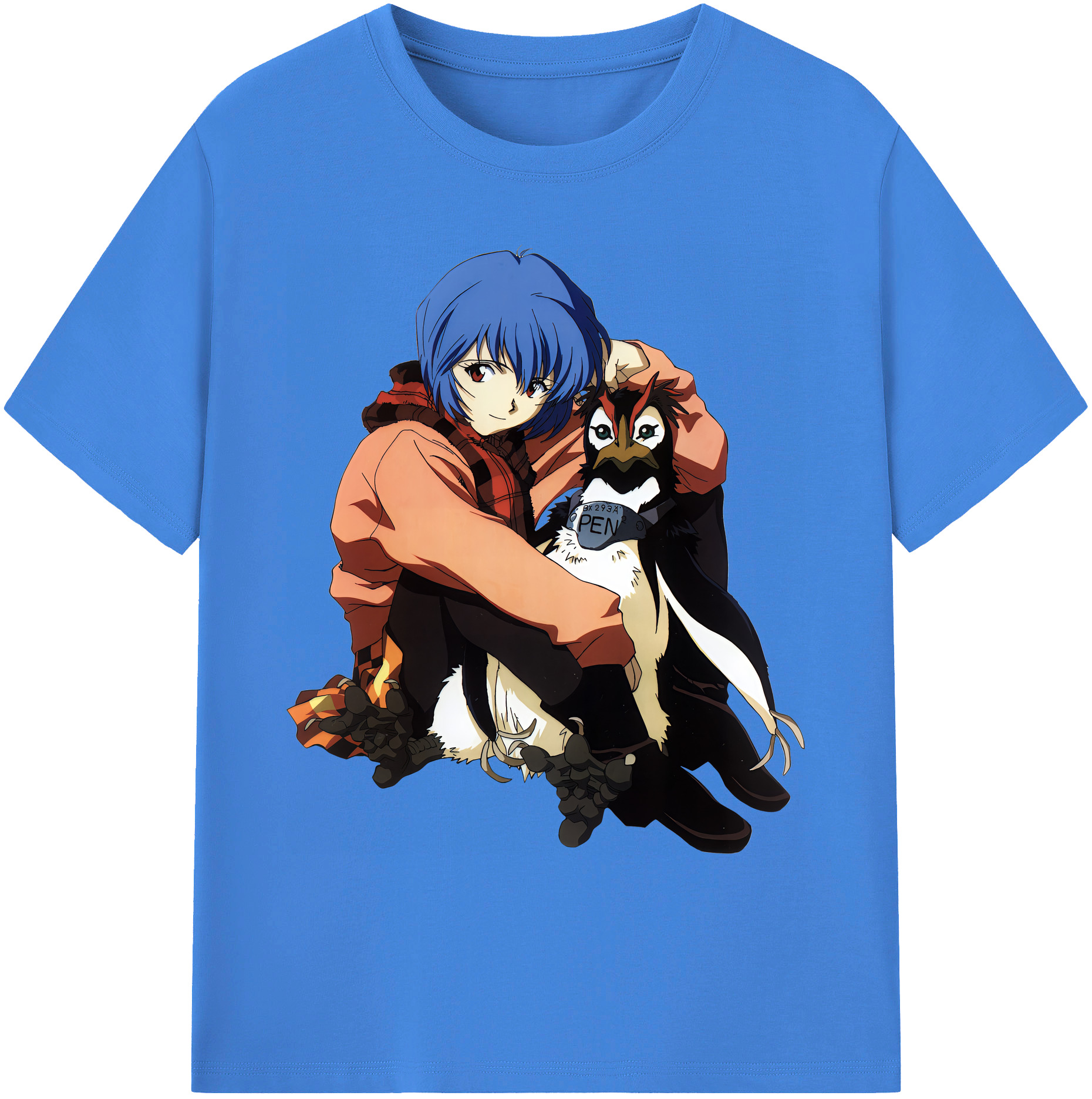 （画像用） EVA 新世紀エヴァンゲリオン 綿100％ メンズ半袖Tシャツ｜肌触りやわらか＆通気性