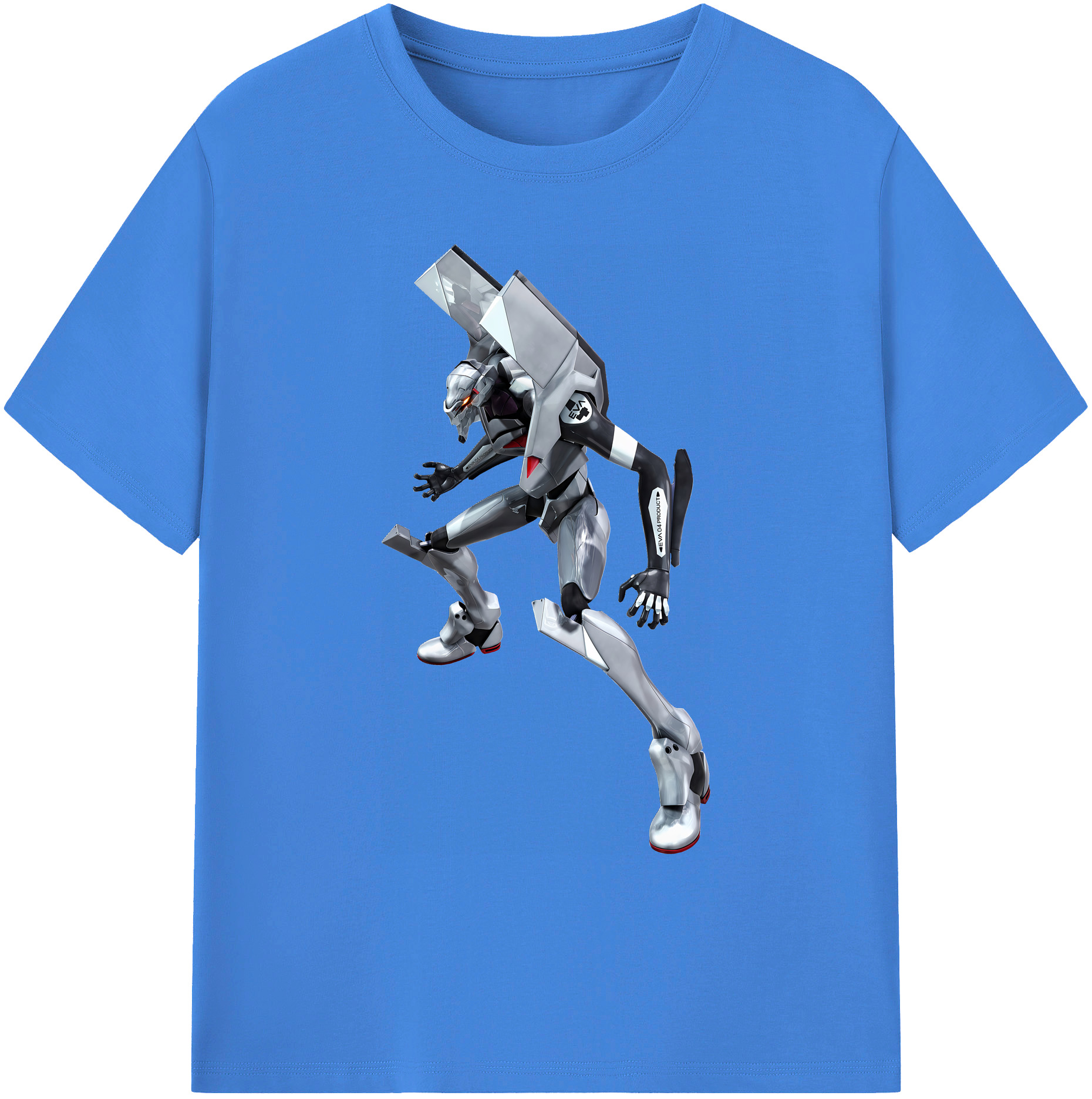 （画像用） EVA 新世紀エヴァンゲリオン 綿100％ メンズ半袖Tシャツ｜肌触りやわらか＆通気性
