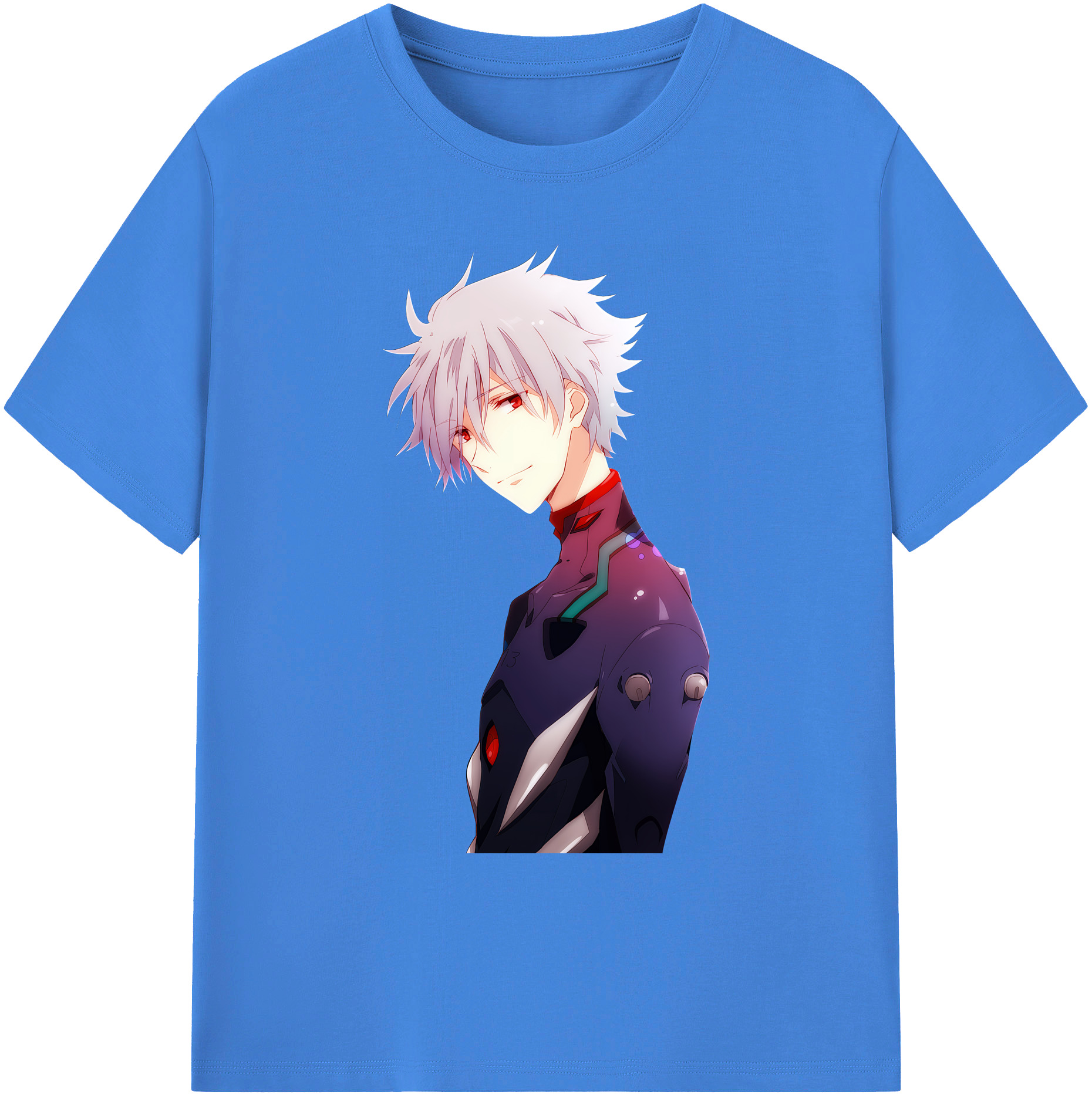 （画像用） EVA 新世紀エヴァンゲリオン 綿100％ メンズ半袖Tシャツ｜肌触りやわらか＆通気性