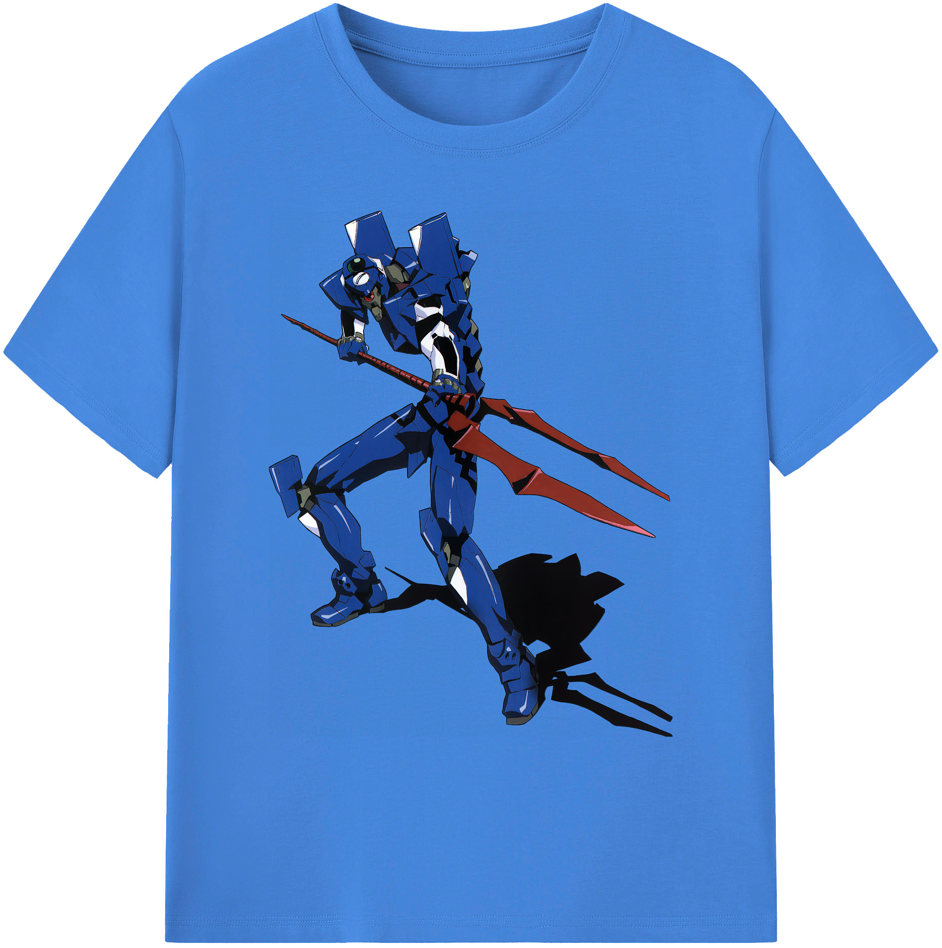 （画像用） EVA 新世紀エヴァンゲリオン 綿100％ メンズ半袖Tシャツ｜肌触りやわらか＆通気性
