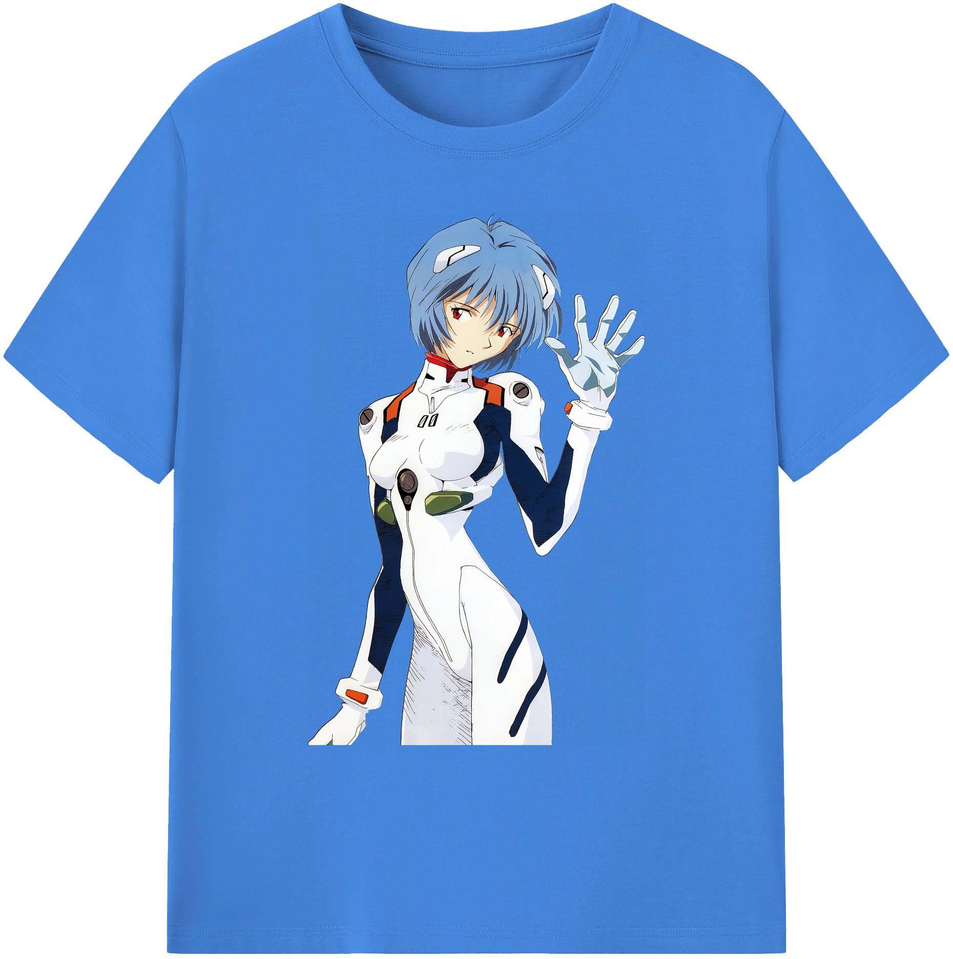 （画像用） EVA 新世紀エヴァンゲリオン 綿100％ メンズ半袖Tシャツ｜肌触りやわらか＆通気性