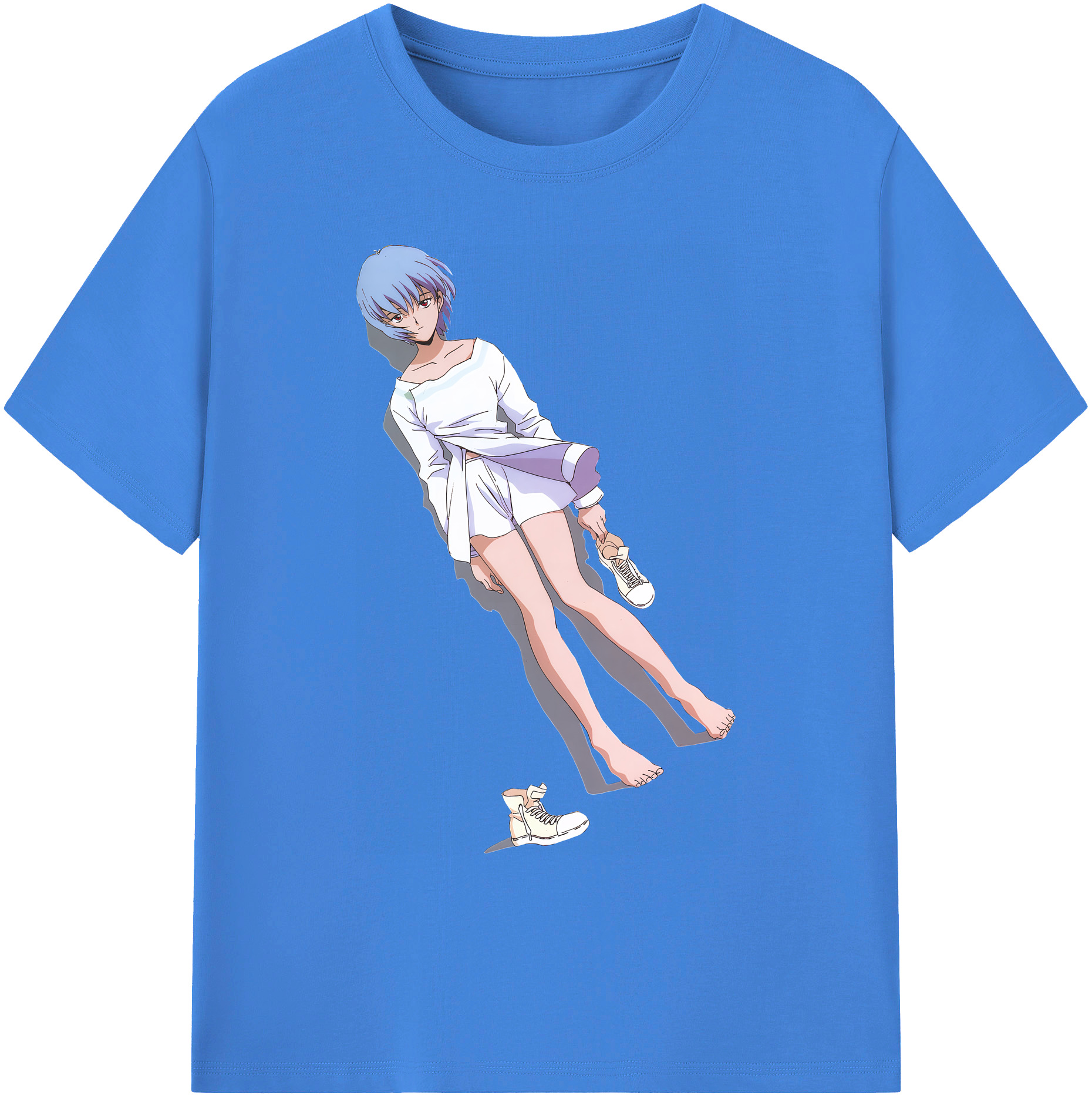 （画像用） EVA 新世紀エヴァンゲリオン 綿100％ メンズ半袖Tシャツ｜肌触りやわらか＆通気性