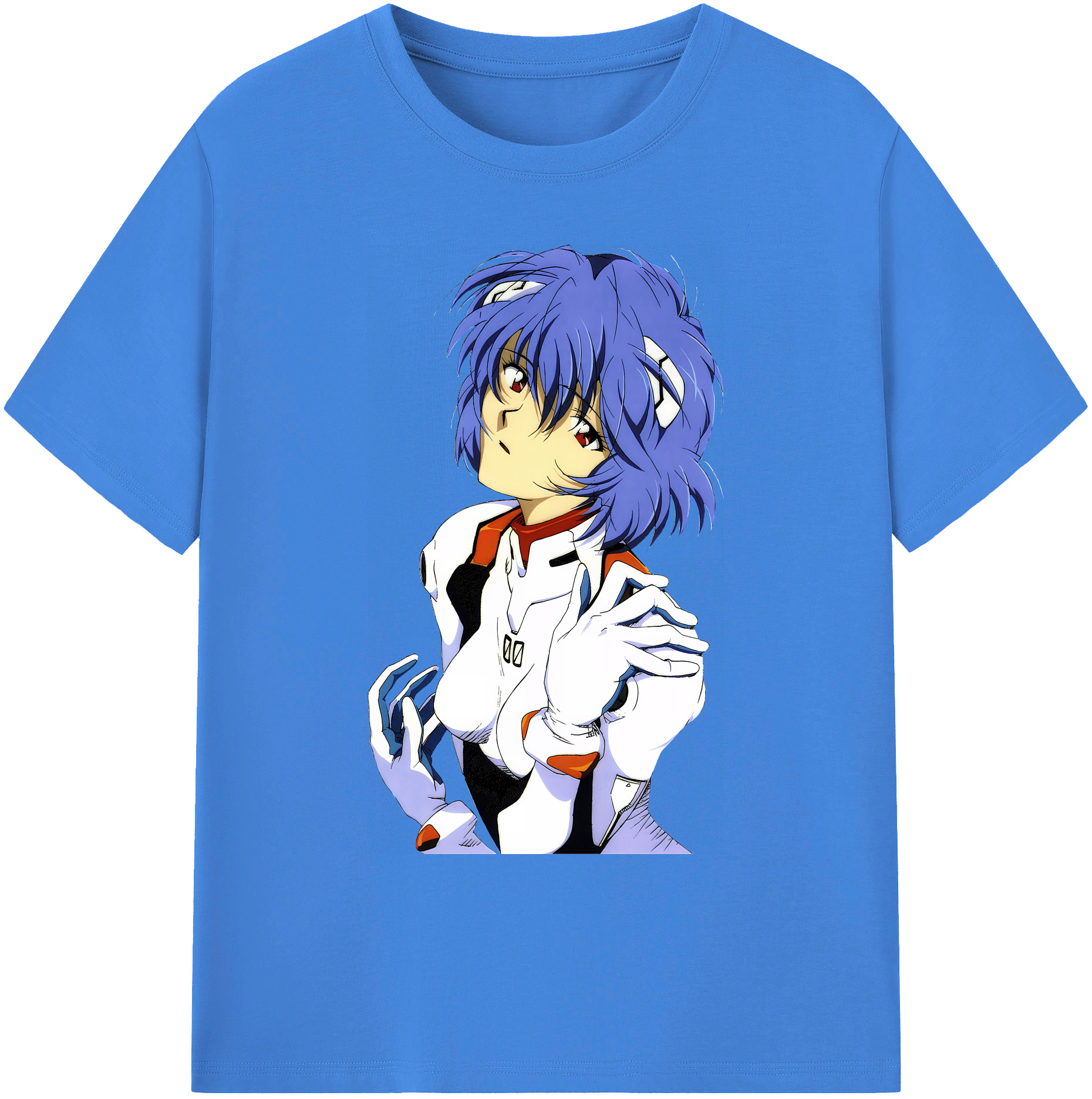 （画像用） EVA 新世紀エヴァンゲリオン 綿100％ メンズ半袖Tシャツ｜肌触りやわらか＆通気性