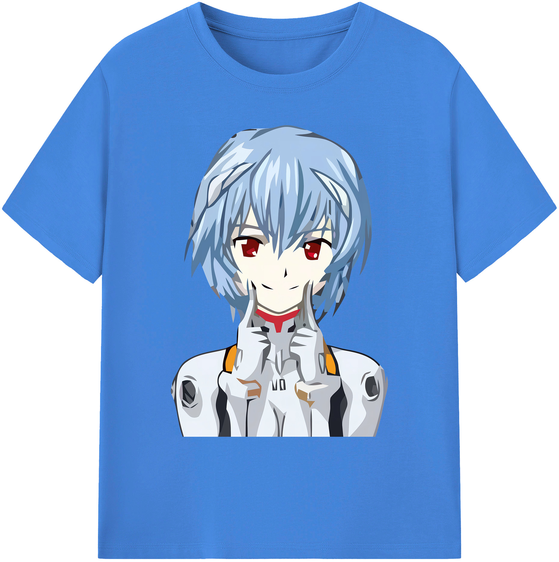 （画像用） EVA 新世紀エヴァンゲリオン 綿100％ メンズ半袖Tシャツ｜肌触りやわらか＆通気性