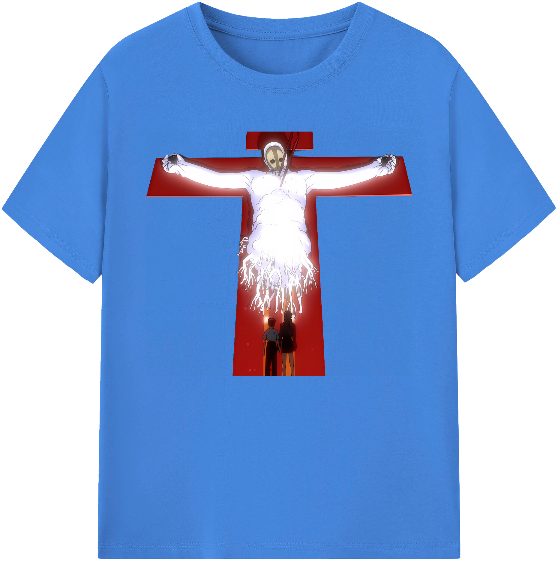 （画像用） EVA 新世紀エヴァンゲリオン 綿100％ メンズ半袖Tシャツ｜肌触りやわらか＆通気性