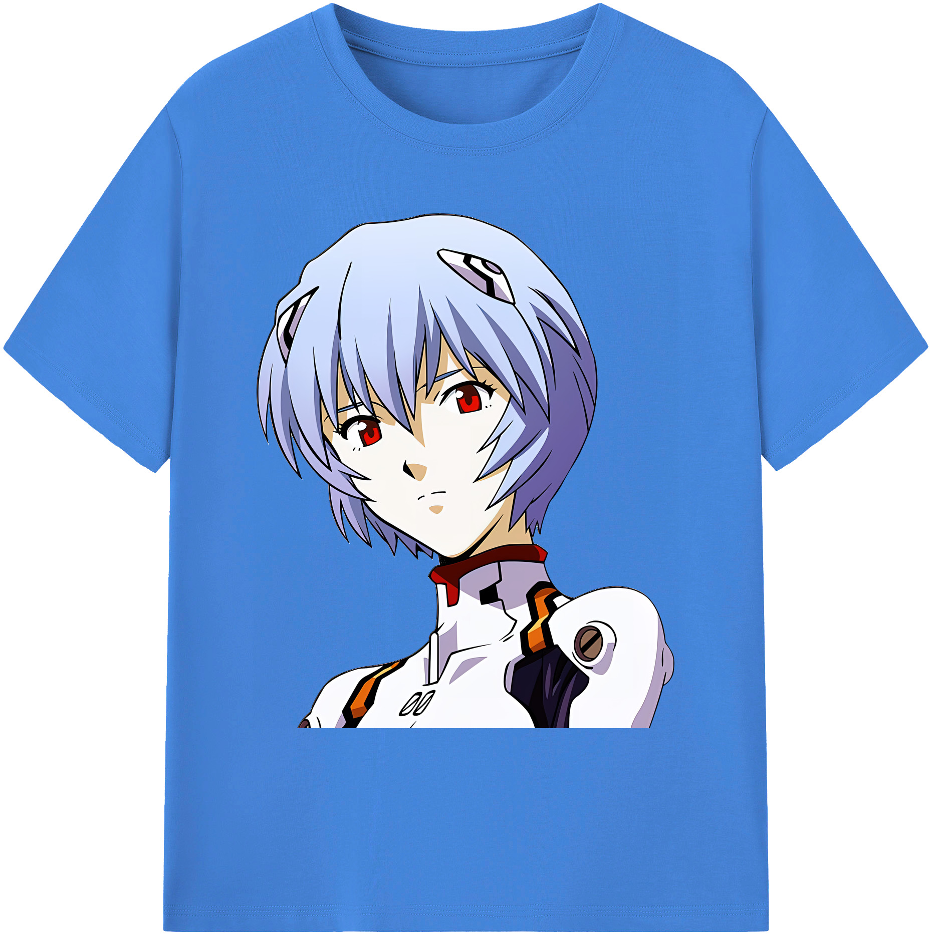 （画像用） EVA 新世紀エヴァンゲリオン 綿100％ メンズ半袖Tシャツ｜肌触りやわらか＆通気性
