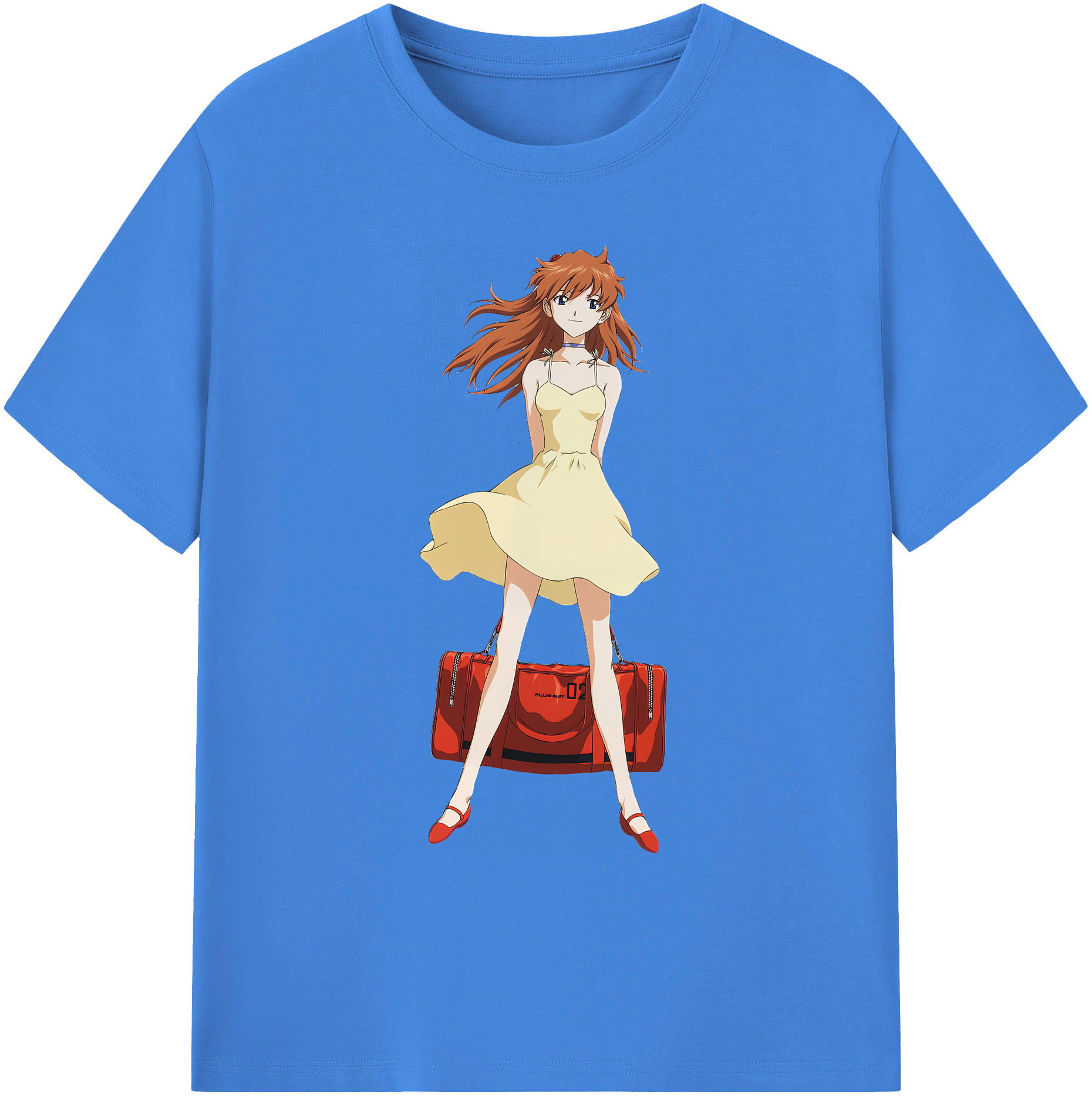 （画像用） EVA 新世紀エヴァンゲリオン 綿100％ メンズ半袖Tシャツ｜肌触りやわらか＆通気性