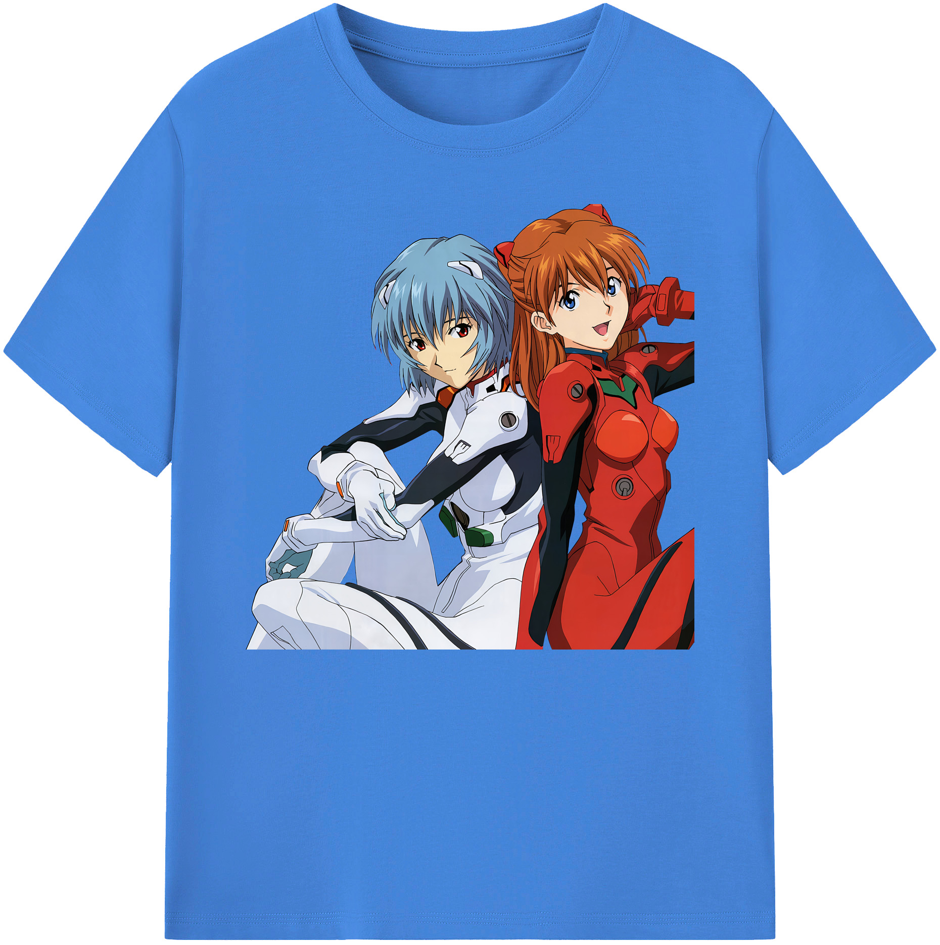 （画像用） EVA 新世紀エヴァンゲリオン 綿100％ メンズ半袖Tシャツ｜肌触りやわらか＆通気性
