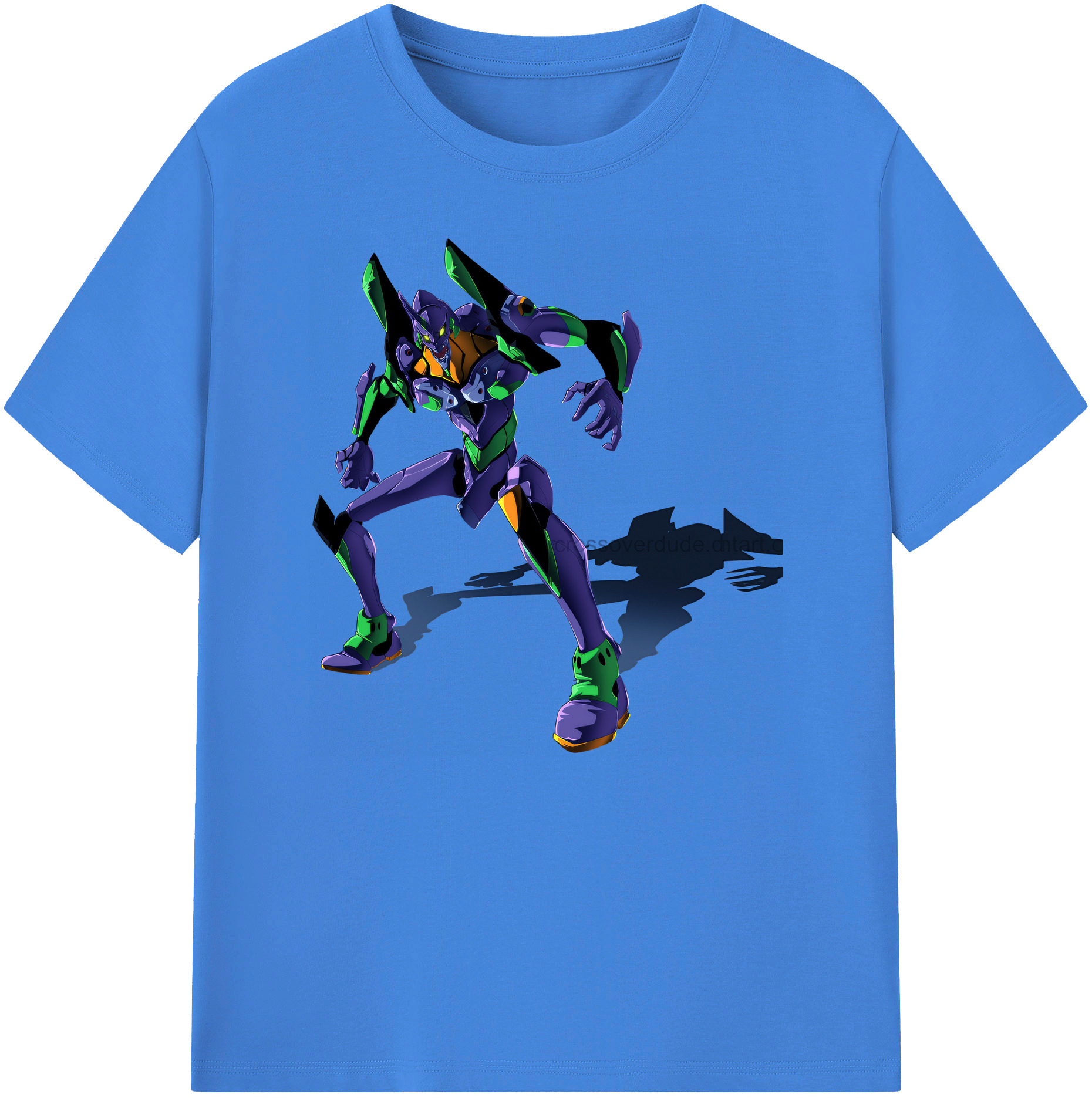 （画像用） EVA 新世紀エヴァンゲリオン 綿100％ メンズ半袖Tシャツ｜肌触りやわらか＆通気性