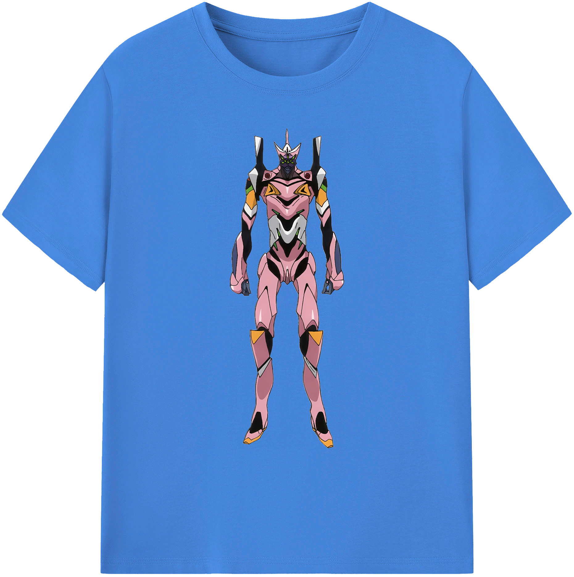 （画像用） EVA 新世紀エヴァンゲリオン 綿100％ メンズ半袖Tシャツ｜肌触りやわらか＆通気性
