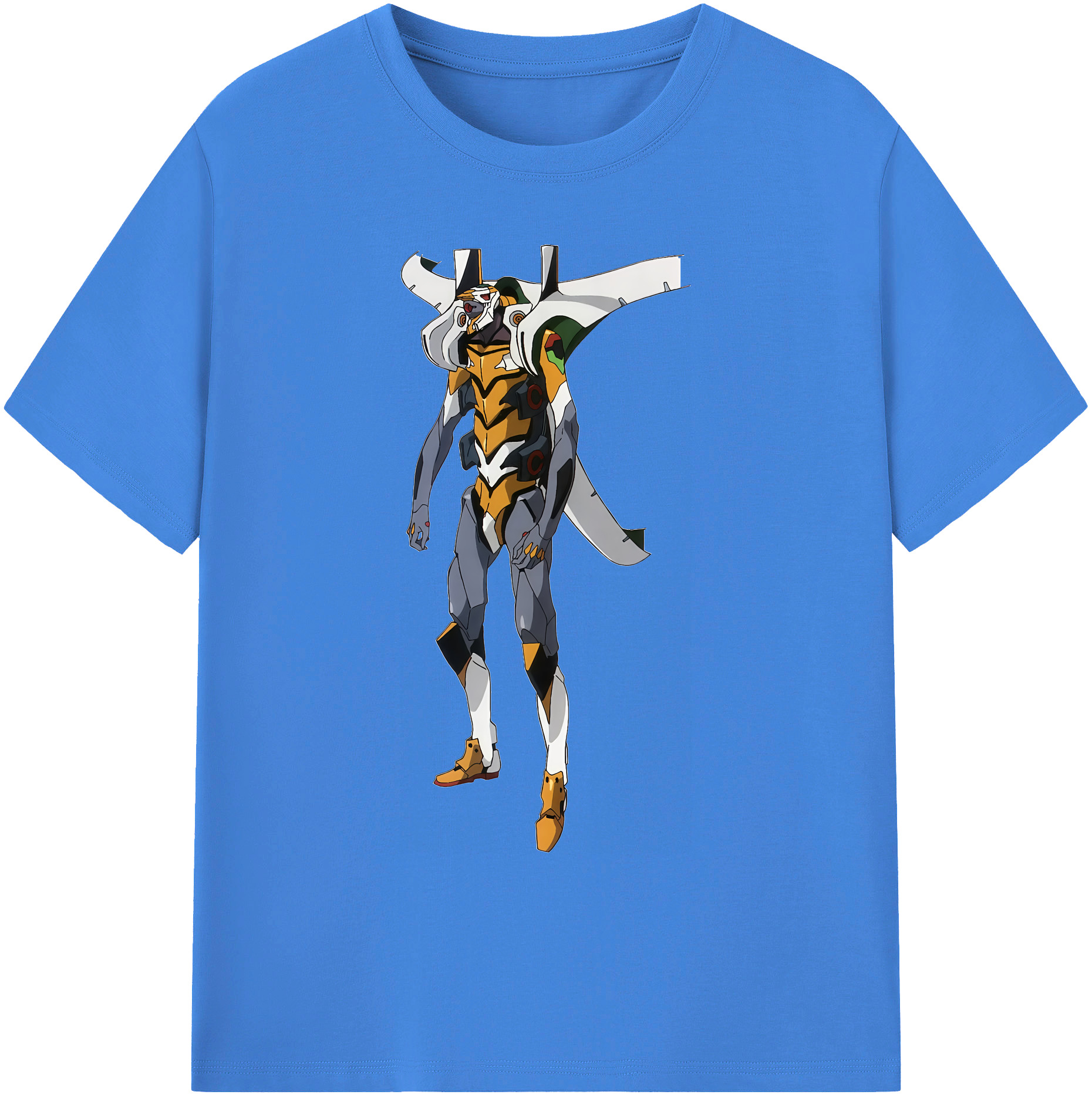 （画像用） EVA 新世紀エヴァンゲリオン 綿100％ メンズ半袖Tシャツ｜肌触りやわらか＆通気性