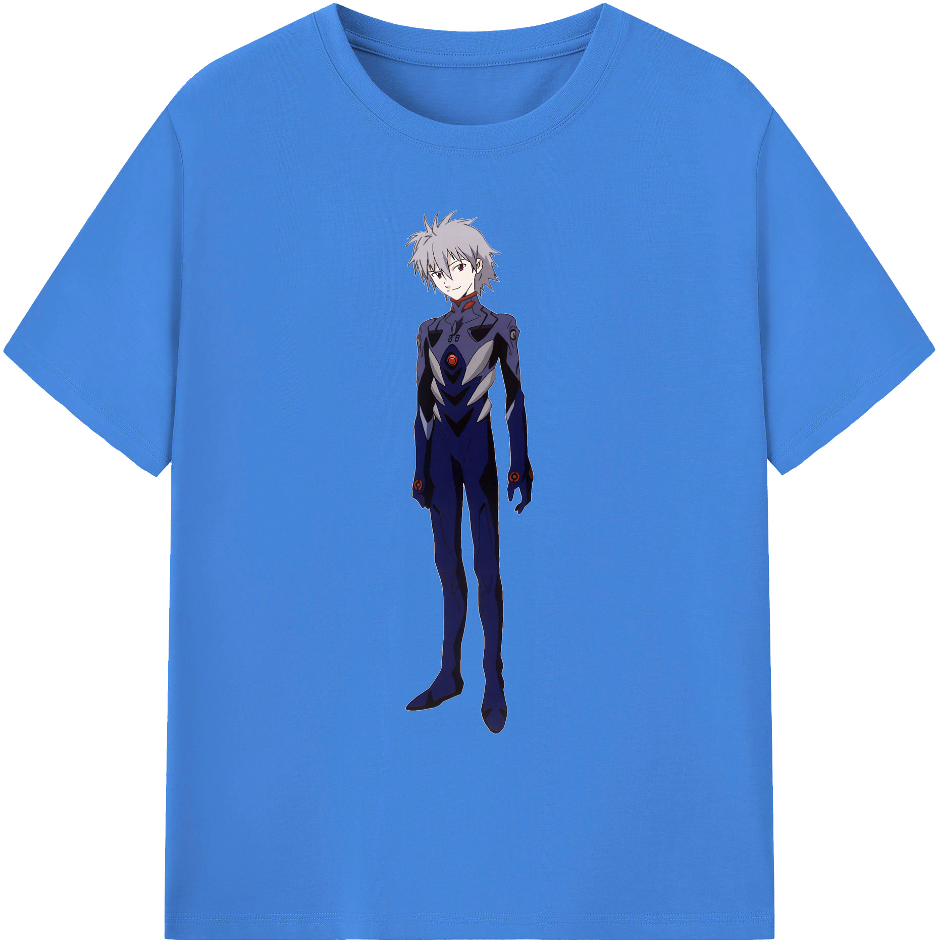 （画像用） EVA 新世紀エヴァンゲリオン 綿100％ メンズ半袖Tシャツ｜肌触りやわらか＆通気性