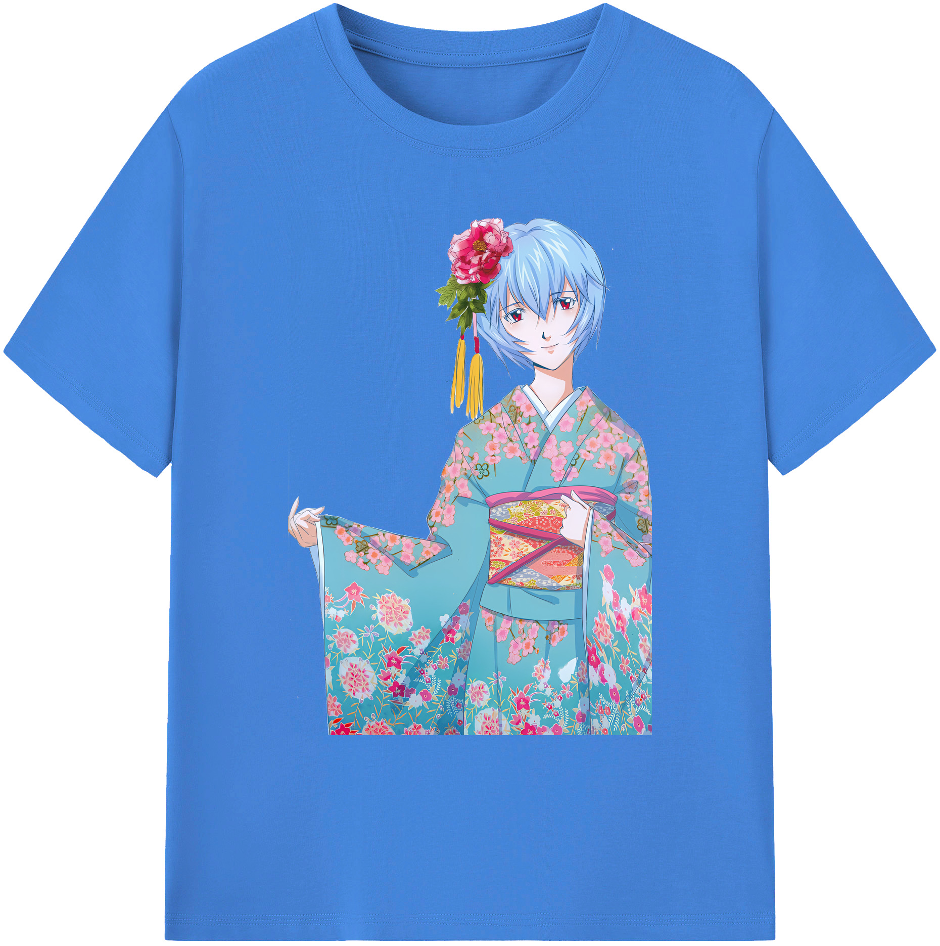 （画像用） EVA 新世紀エヴァンゲリオン 綿100％ メンズ半袖Tシャツ｜肌触りやわらか＆通気性