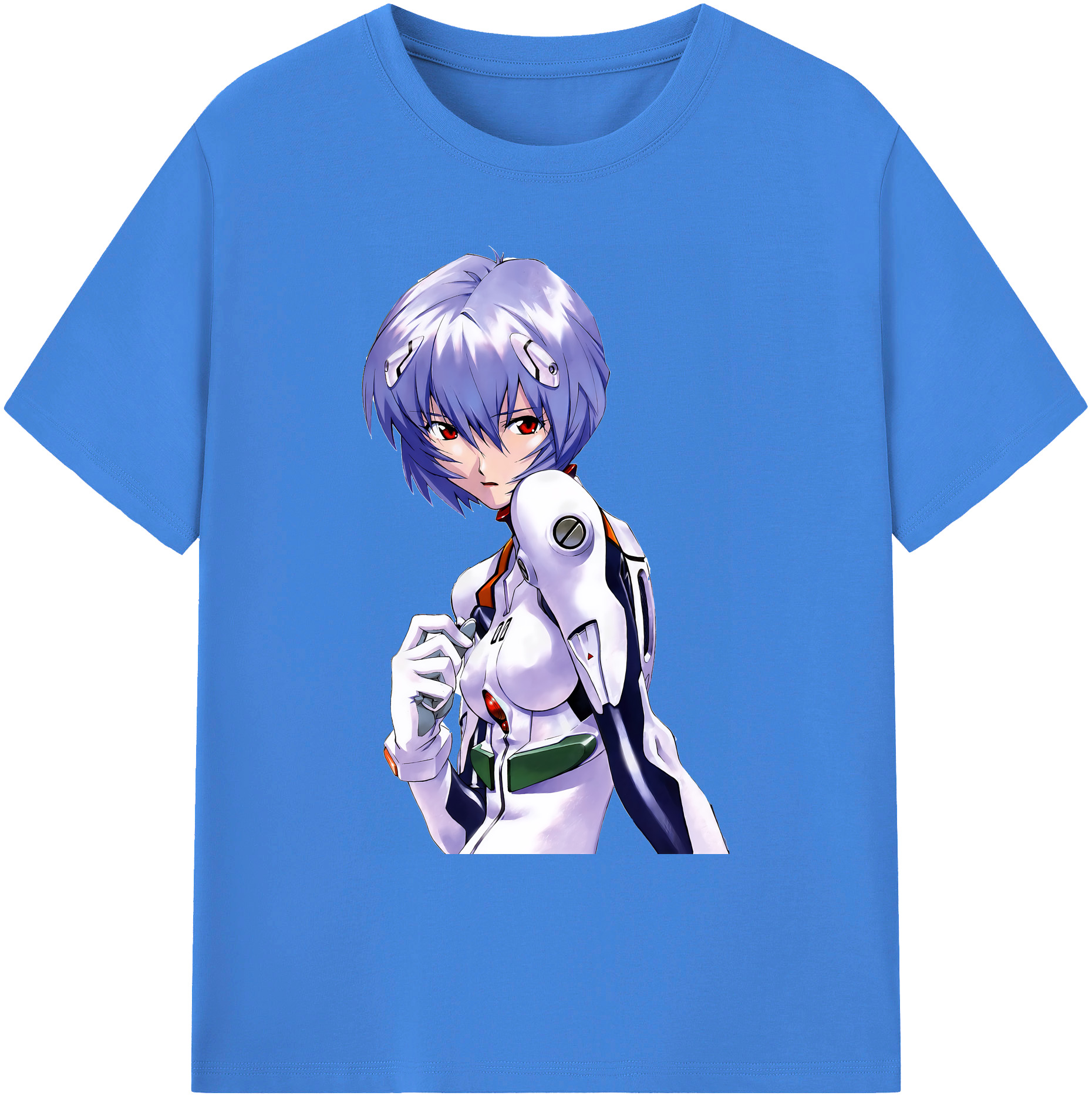 （画像用） EVA 新世紀エヴァンゲリオン 綿100％ メンズ半袖Tシャツ｜肌触りやわらか＆通気性