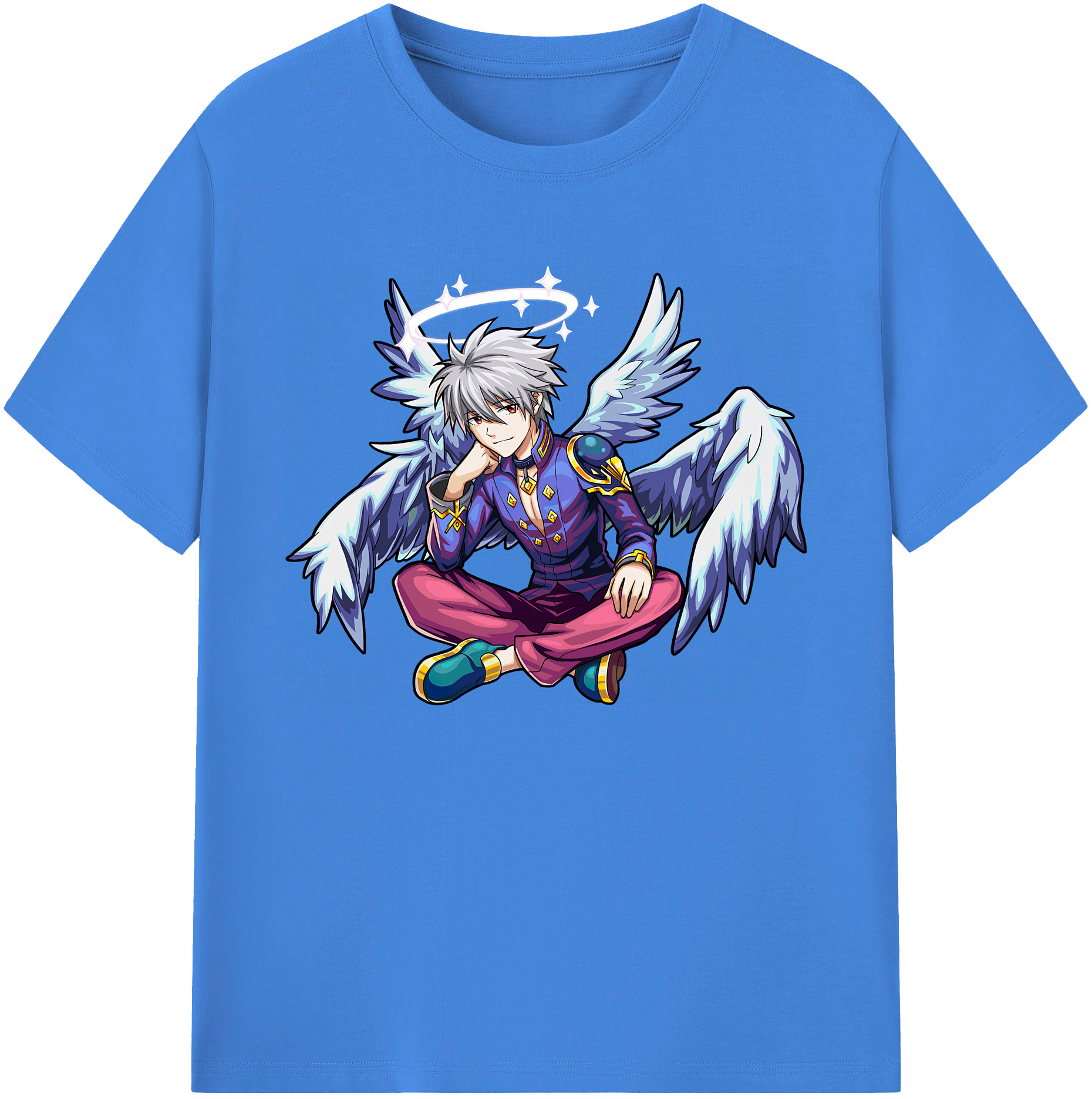 （画像用） EVA 新世紀エヴァンゲリオン 綿100％ メンズ半袖Tシャツ｜肌触りやわらか＆通気性