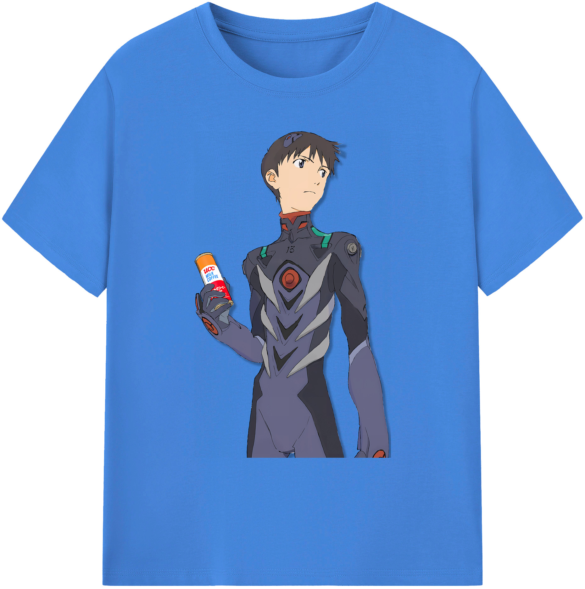 （画像用） EVA 新世紀エヴァンゲリオン 綿100％ メンズ半袖Tシャツ｜肌触りやわらか＆通気性