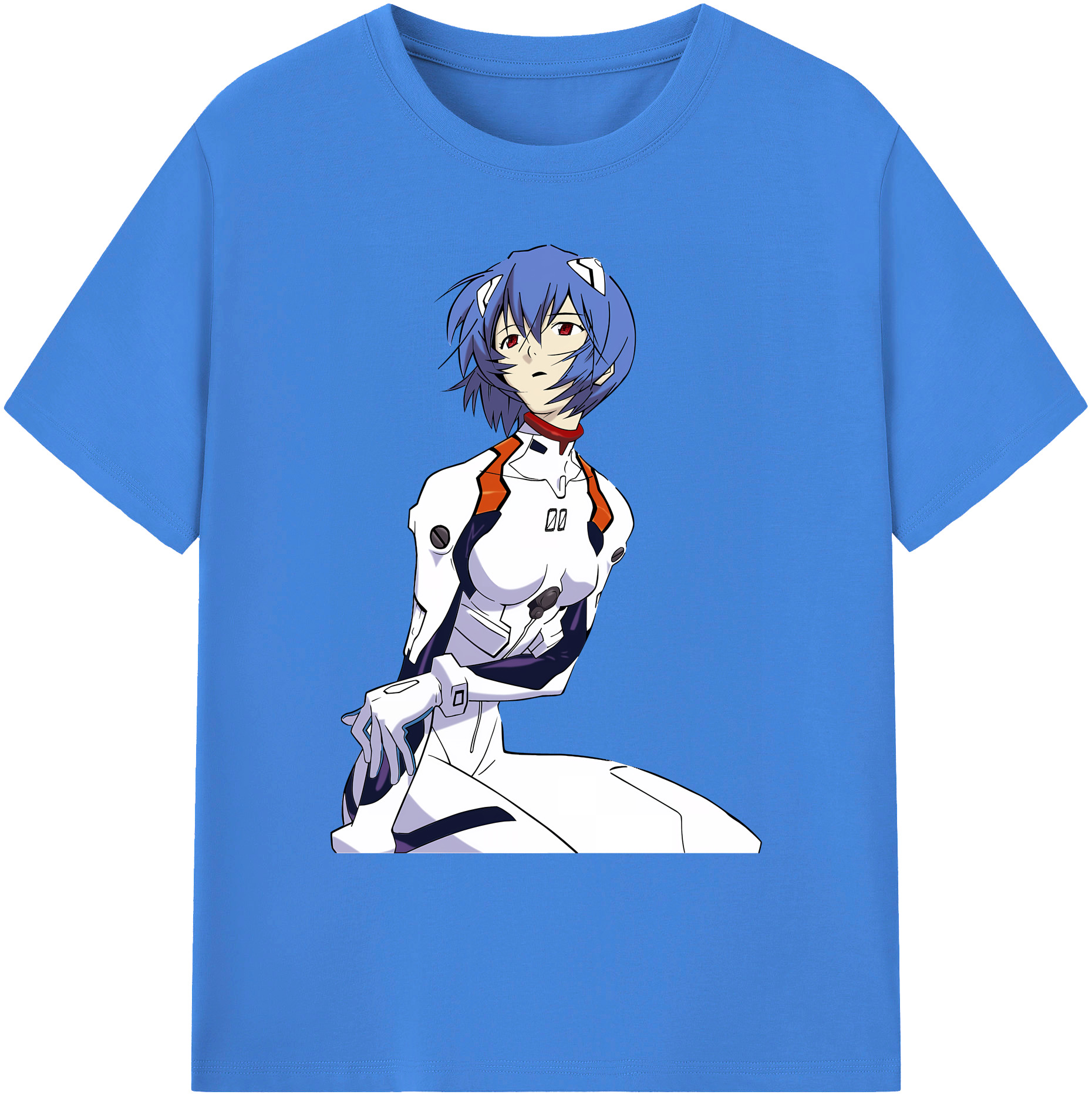 （画像用） EVA 新世紀エヴァンゲリオン 綿100％ メンズ半袖Tシャツ｜肌触りやわらか＆通気性