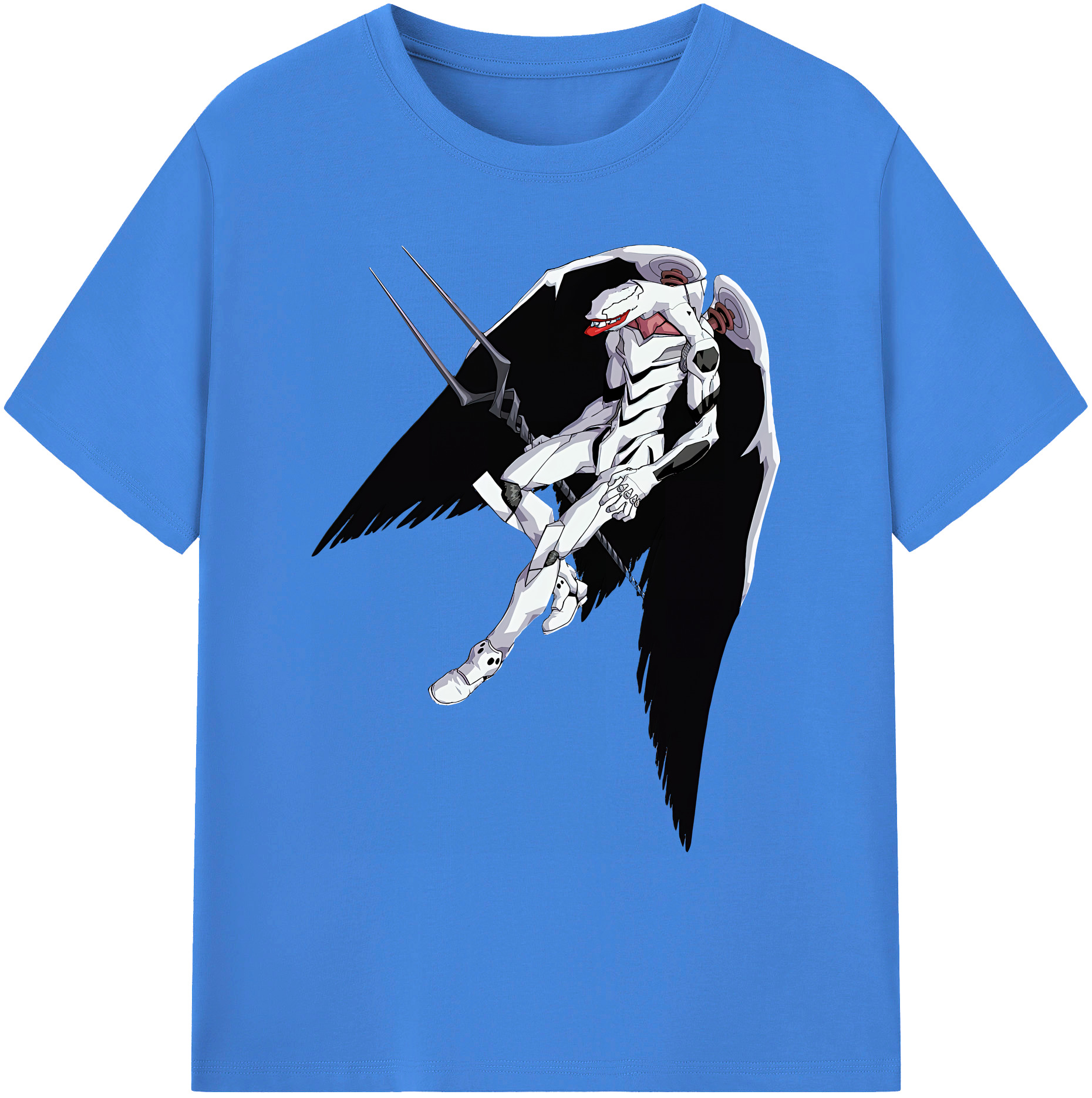 （画像用） EVA 新世紀エヴァンゲリオン 綿100％ メンズ半袖Tシャツ｜肌触りやわらか＆通気性