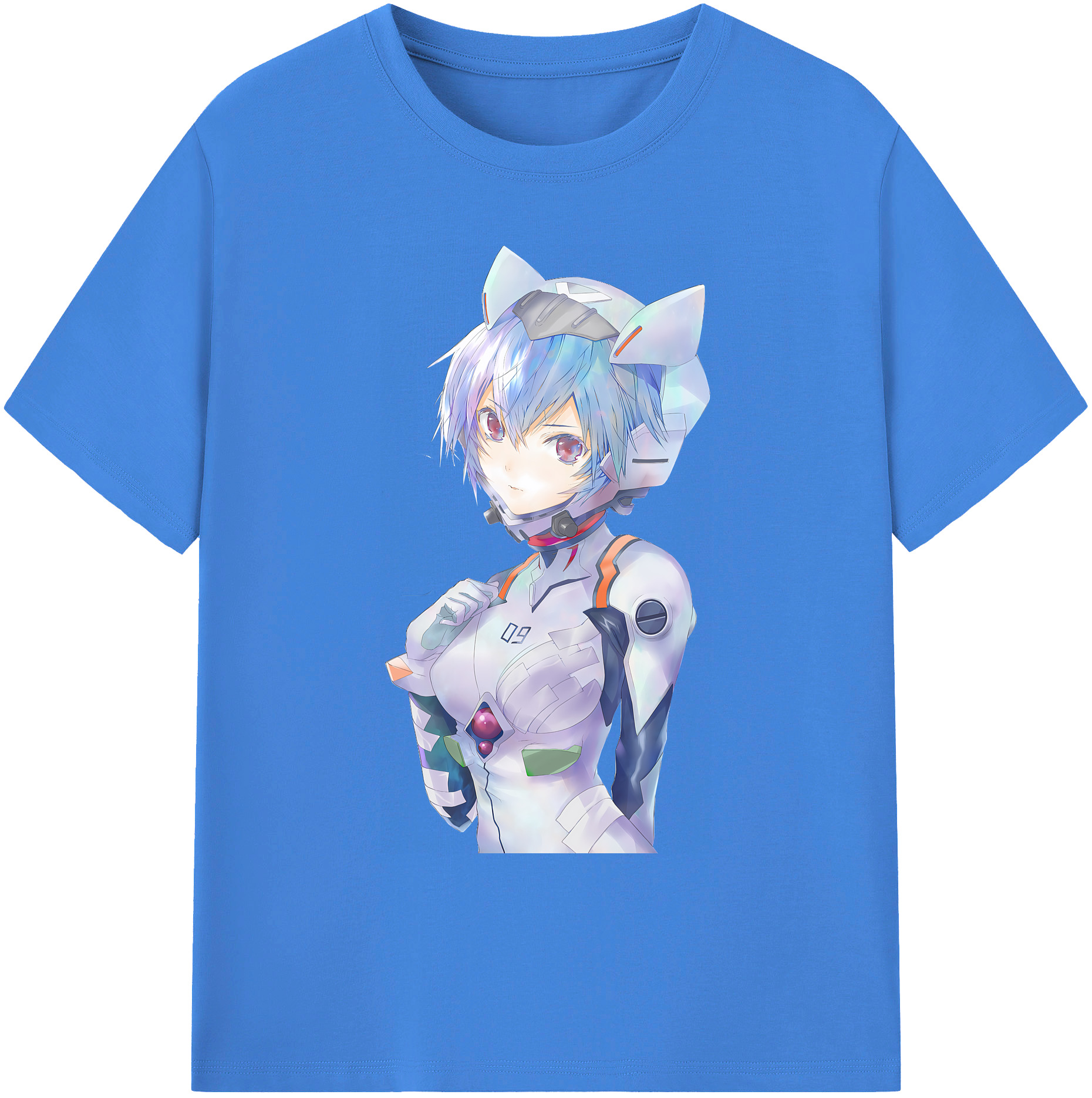 （画像用） EVA 新世紀エヴァンゲリオン 綿100％ メンズ半袖Tシャツ｜肌触りやわらか＆通気性
