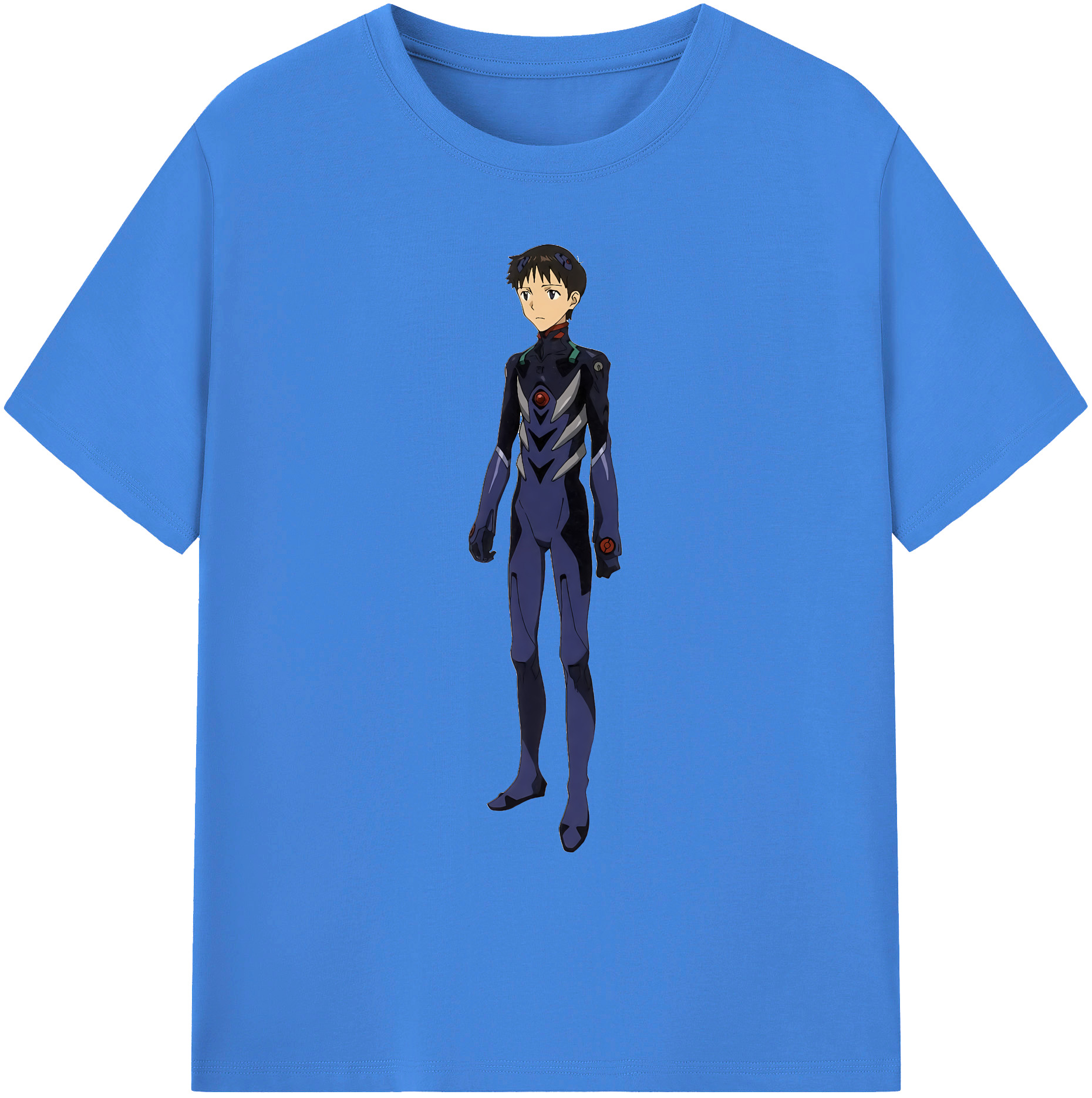 （画像用） EVA 新世紀エヴァンゲリオン 綿100％ メンズ半袖Tシャツ｜肌触りやわらか＆通気性