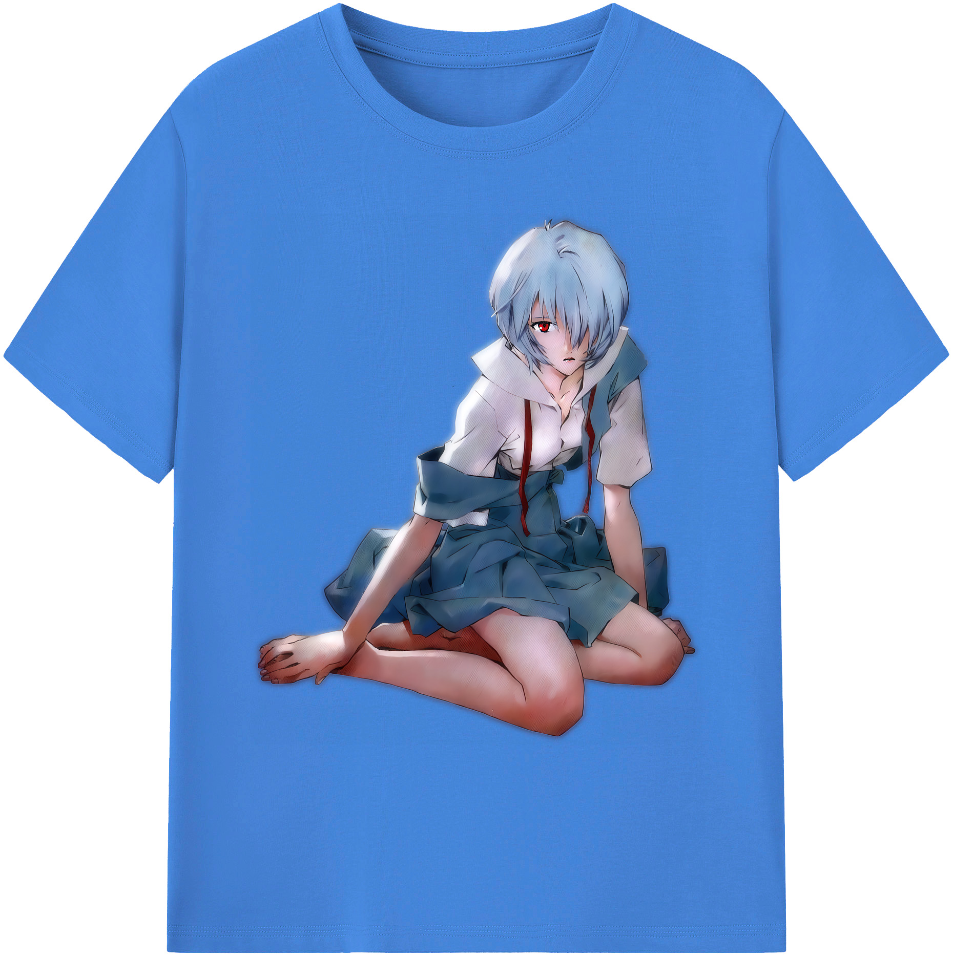 （画像用） EVA 新世紀エヴァンゲリオン 綿100％ メンズ半袖Tシャツ｜肌触りやわらか＆通気性