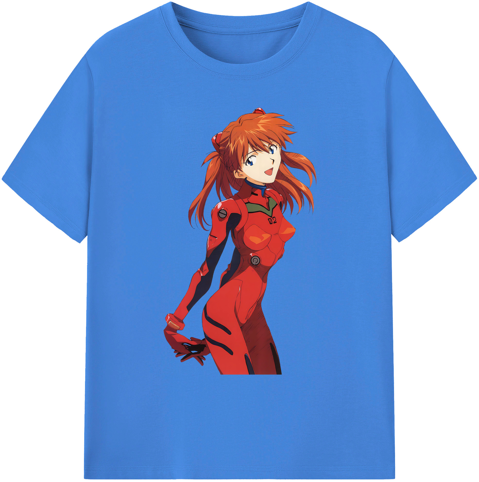 （画像用） EVA 新世紀エヴァンゲリオン 綿100％ メンズ半袖Tシャツ｜肌触りやわらか＆通気性