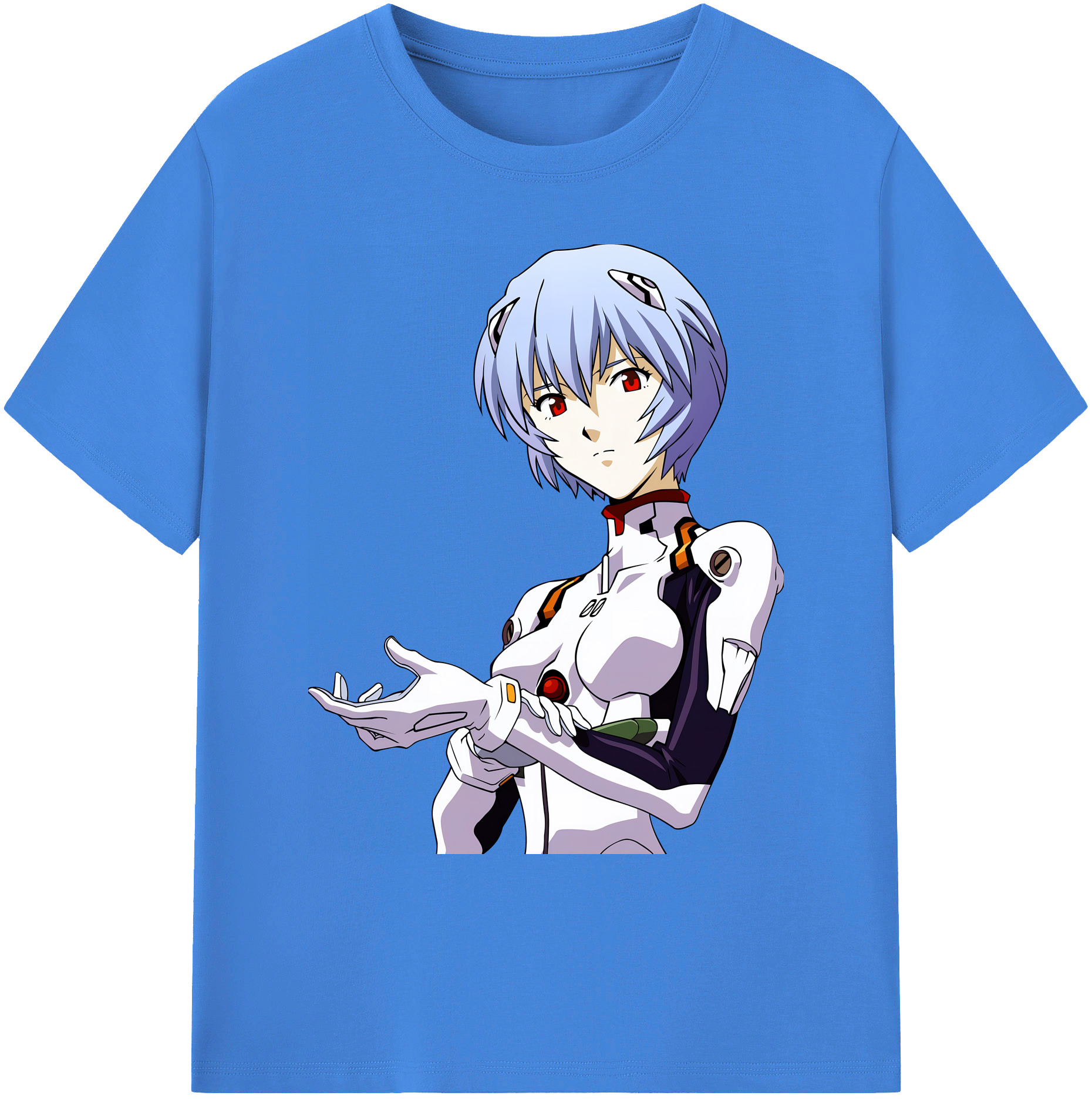 （画像用） EVA 新世紀エヴァンゲリオン 綿100％ メンズ半袖Tシャツ｜肌触りやわらか＆通気性