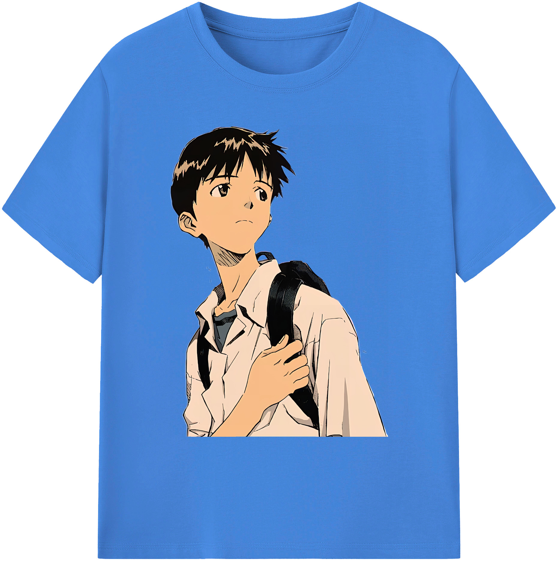 （画像用） EVA 新世紀エヴァンゲリオン 綿100％ メンズ半袖Tシャツ｜肌触りやわらか＆通気性