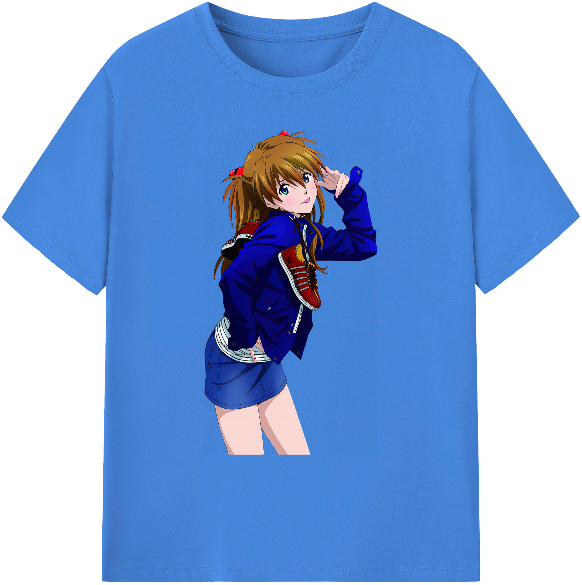 （画像用） EVA 新世紀エヴァンゲリオン 綿100％ メンズ半袖Tシャツ｜肌触りやわらか＆通気性