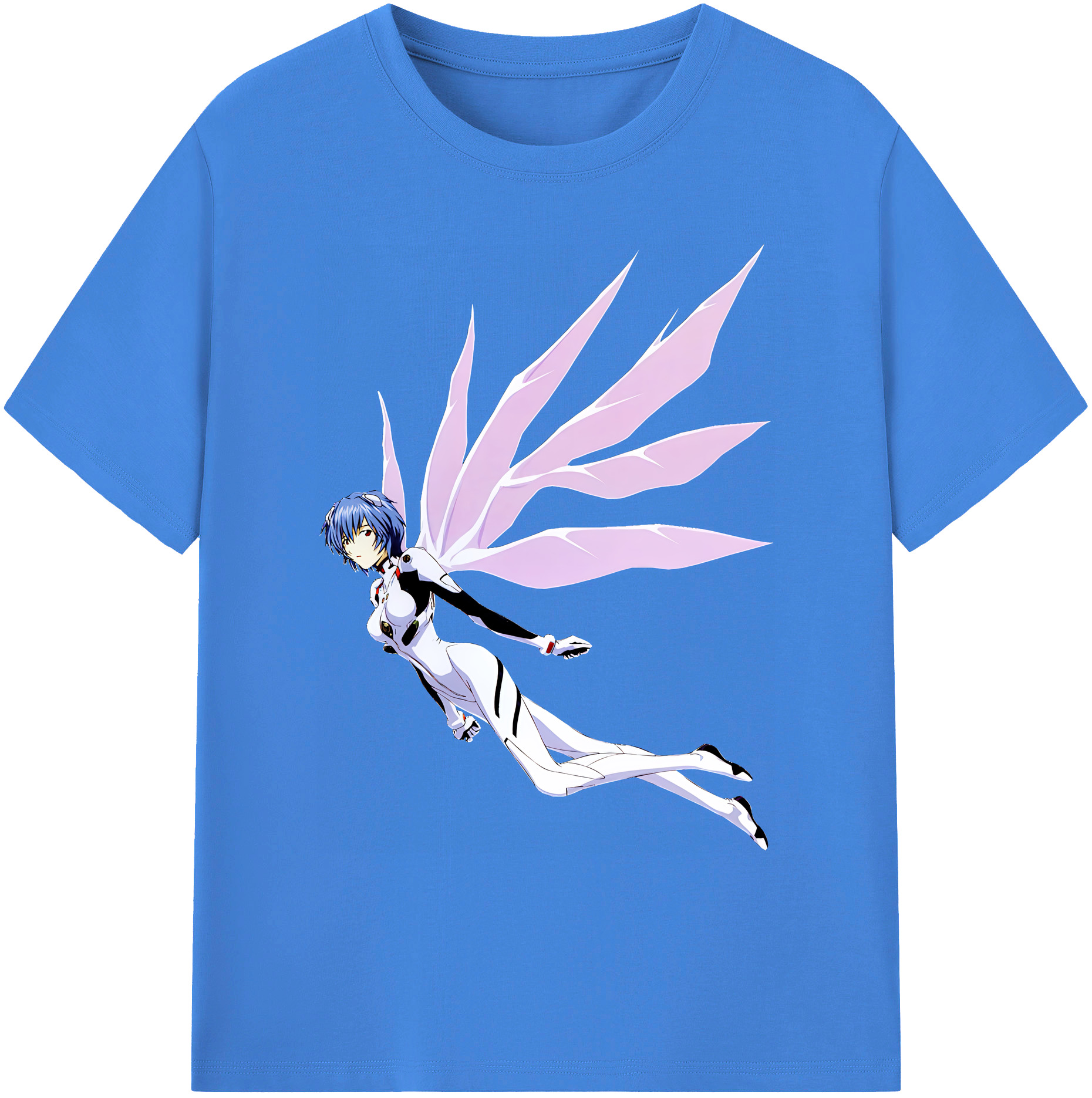 （画像用） EVA 新世紀エヴァンゲリオン 綿100％ メンズ半袖Tシャツ｜肌触りやわらか＆通気性