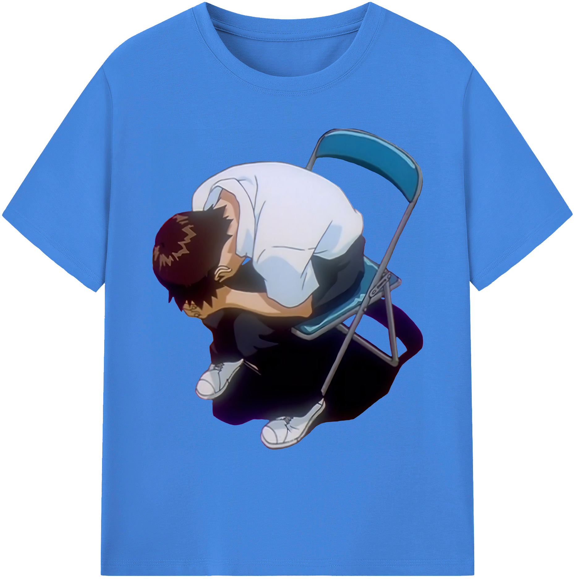 （画像用） EVA 新世紀エヴァンゲリオン 綿100％ メンズ半袖Tシャツ｜肌触りやわらか＆通気性