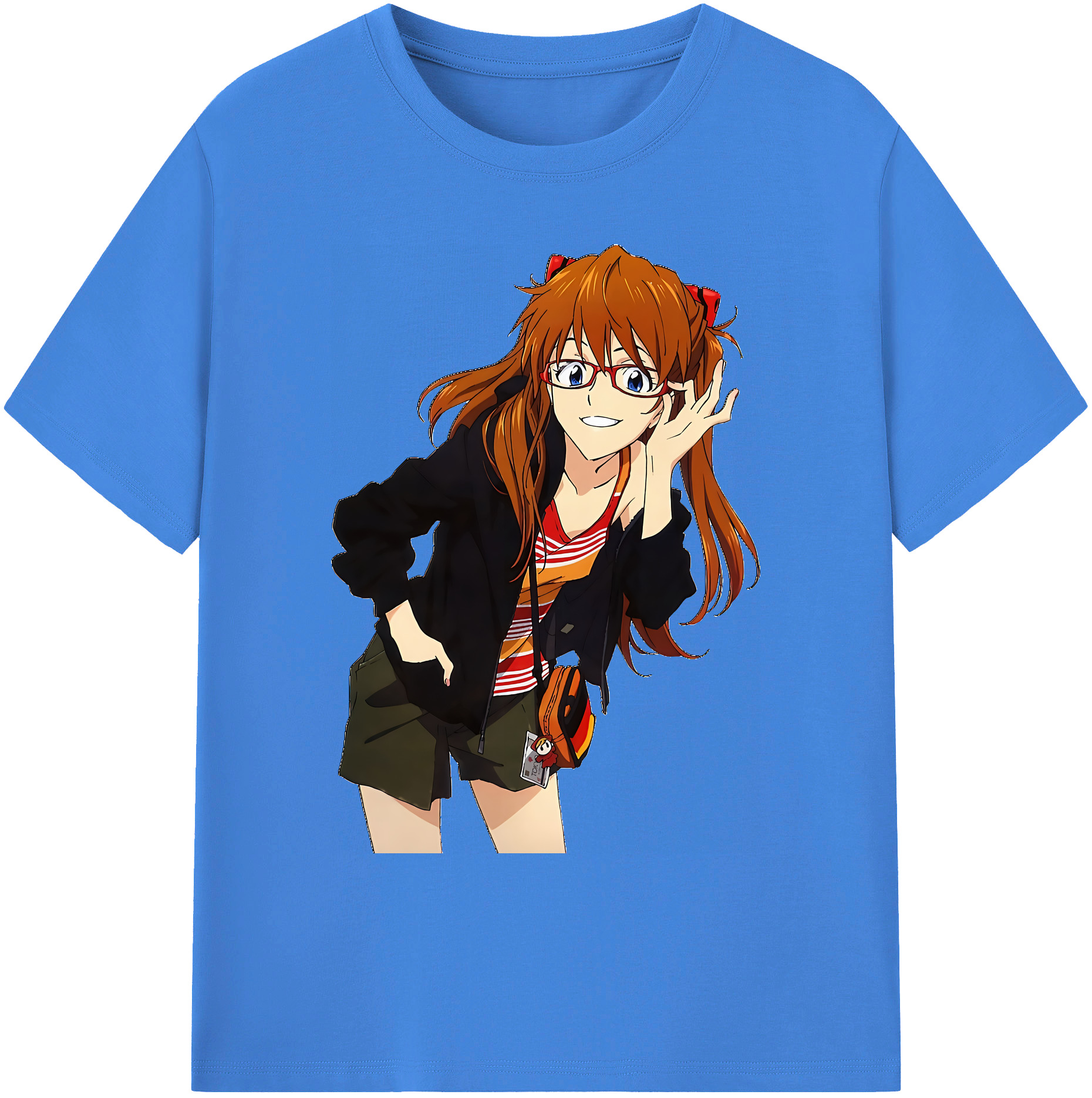 （画像用） EVA 新世紀エヴァンゲリオン 綿100％ メンズ半袖Tシャツ｜肌触りやわらか＆通気性