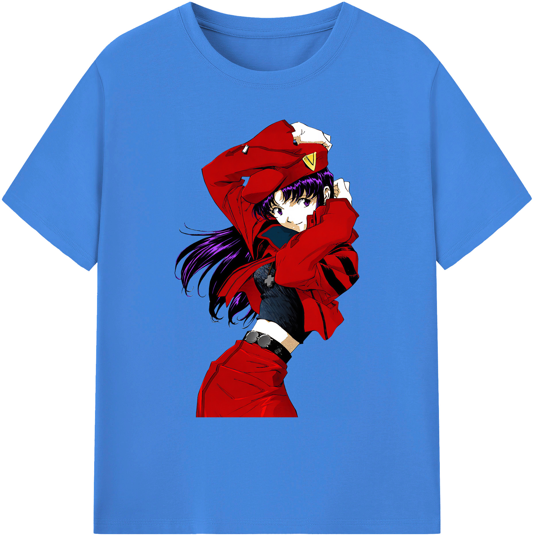 （画像用） EVA 新世紀エヴァンゲリオン 綿100％ メンズ半袖Tシャツ｜肌触りやわらか＆通気性