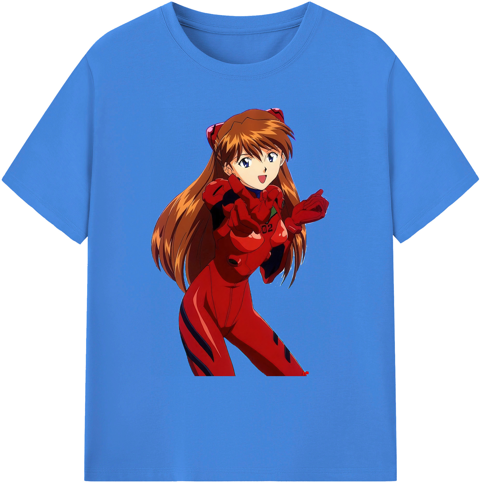 （画像用） EVA 新世紀エヴァンゲリオン 綿100％ メンズ半袖Tシャツ｜肌触りやわらか＆通気性