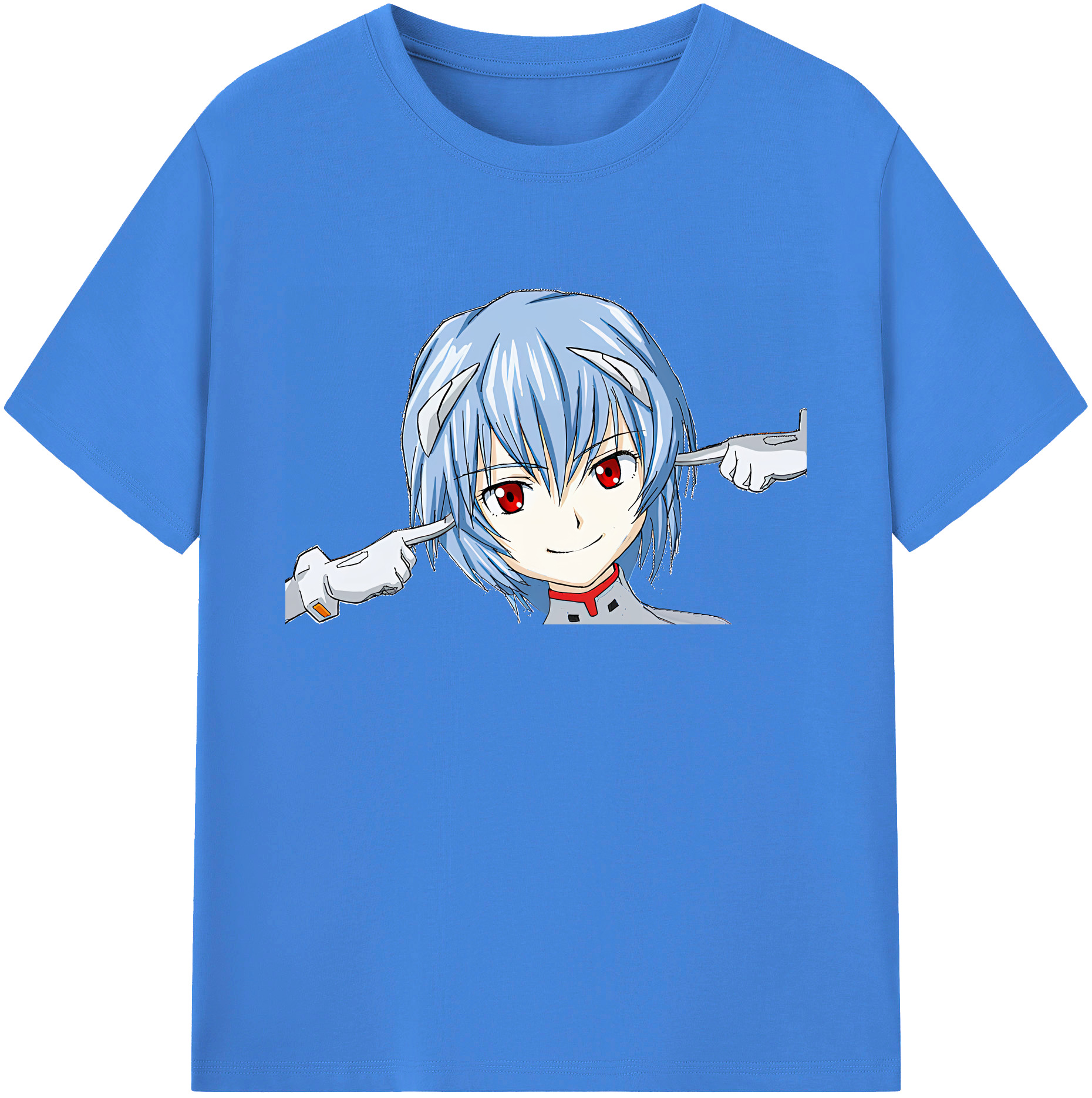（画像用） EVA 新世紀エヴァンゲリオン 綿100％ メンズ半袖Tシャツ｜肌触りやわらか＆通気性