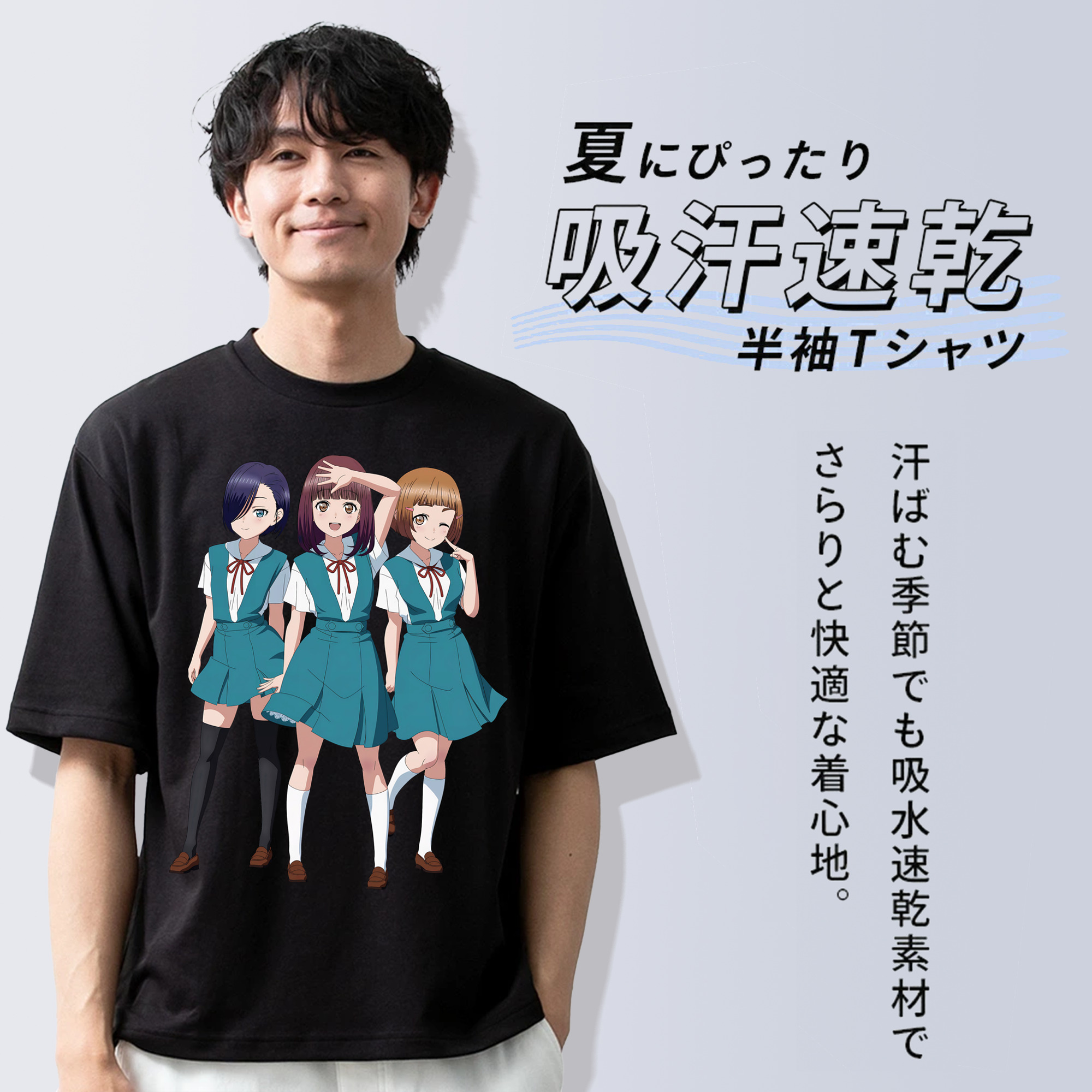 EVA 新世紀エヴァンゲリオン 綿100％ メンズ半袖Tシャツ｜肌触りやわらか＆通気性