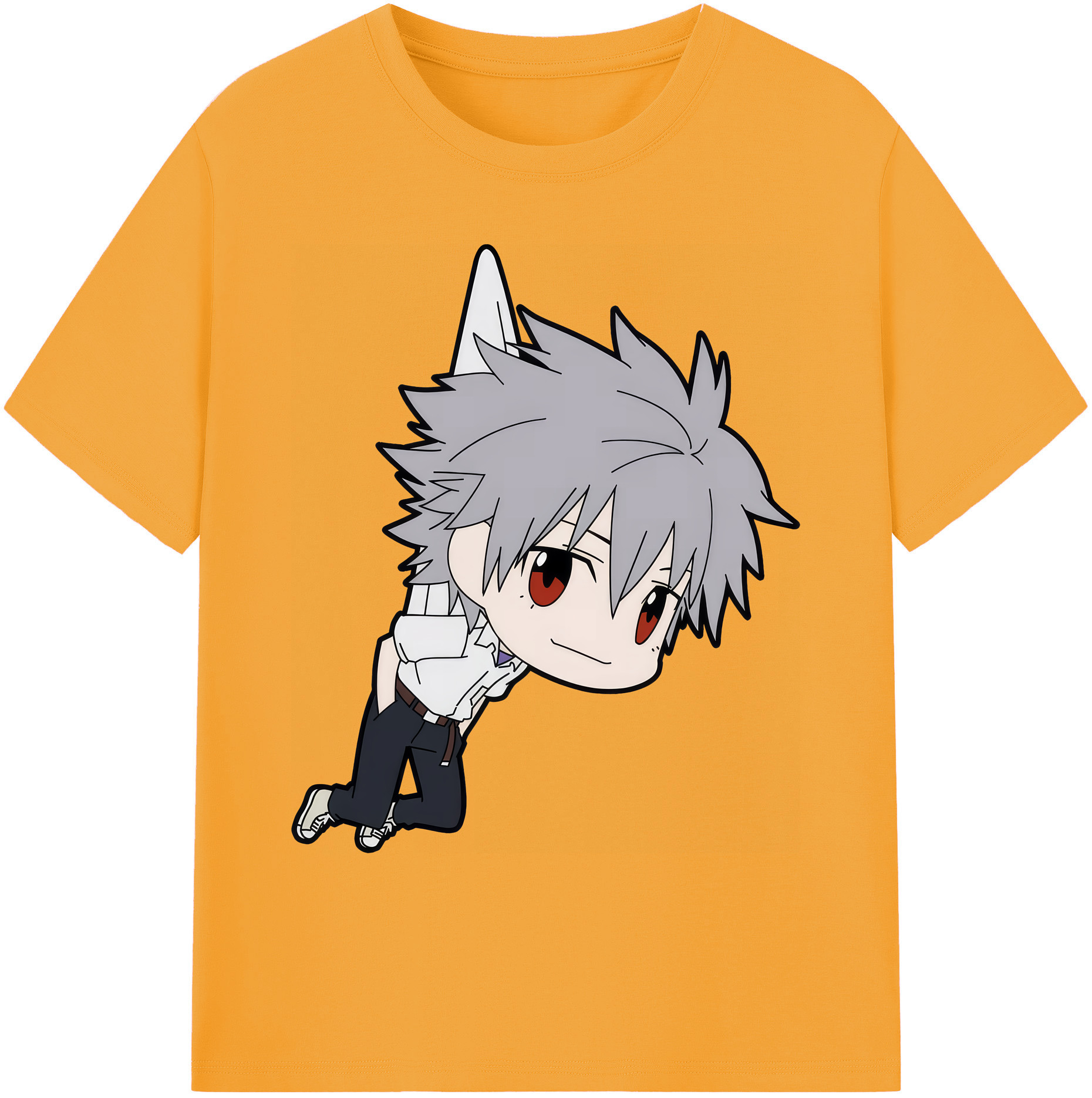 （画像用） EVA 新世紀エヴァンゲリオン 綿100％ メンズ半袖Tシャツ｜肌触りやわらか＆通気性