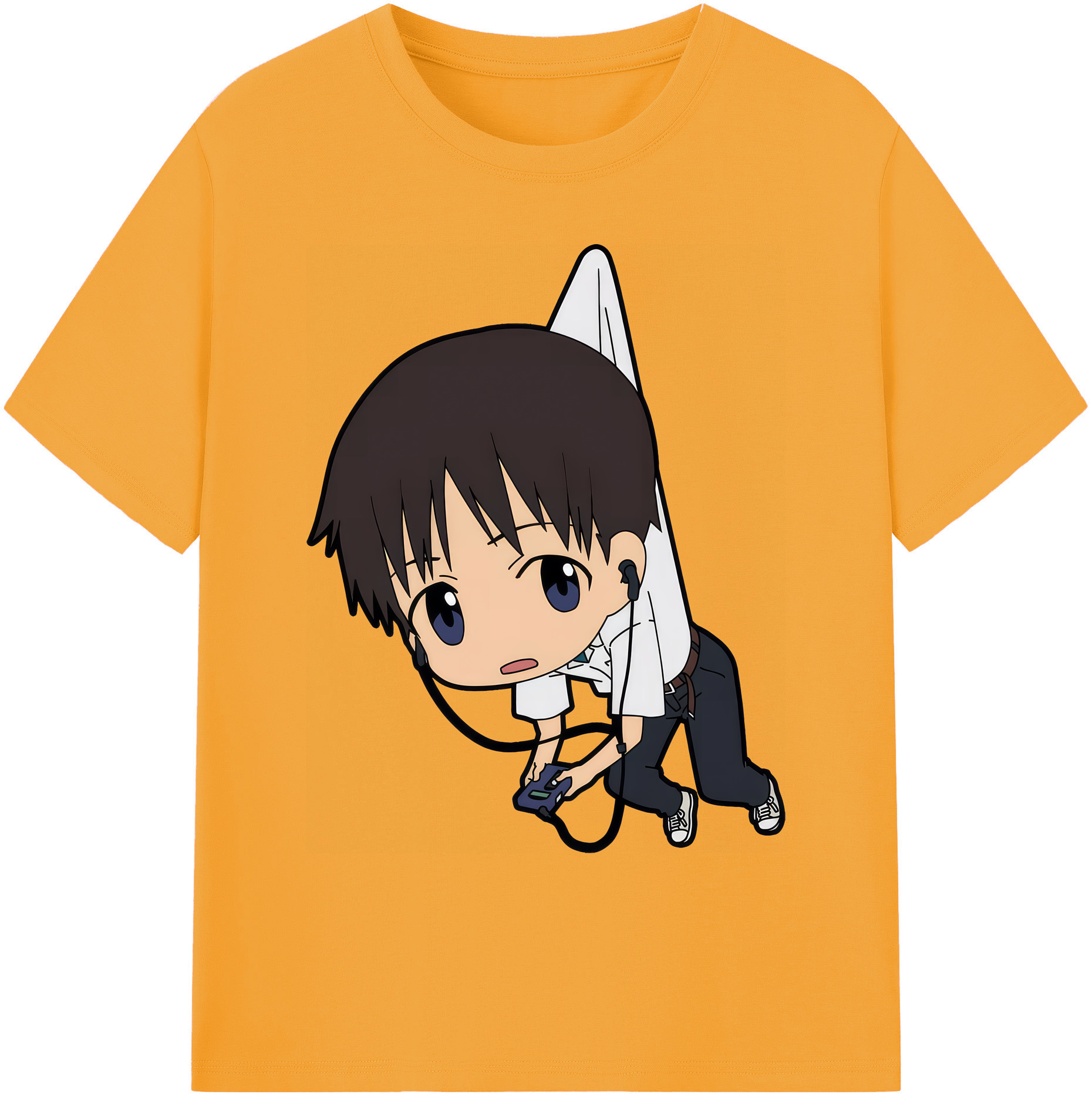 （画像用） EVA 新世紀エヴァンゲリオン 綿100％ メンズ半袖Tシャツ｜肌触りやわらか＆通気性