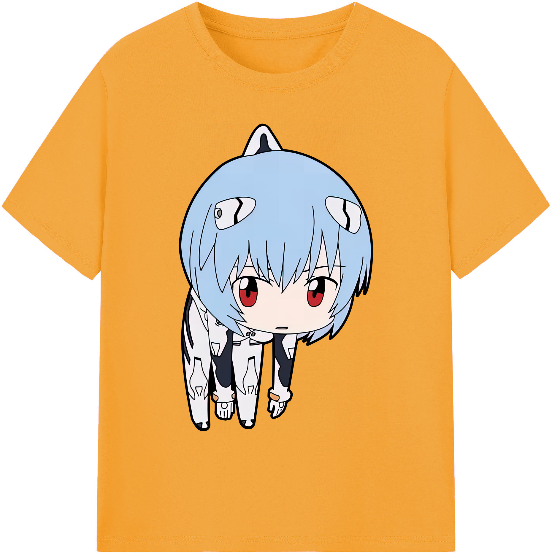 （画像用） EVA 新世紀エヴァンゲリオン 綿100％ メンズ半袖Tシャツ｜肌触りやわらか＆通気性