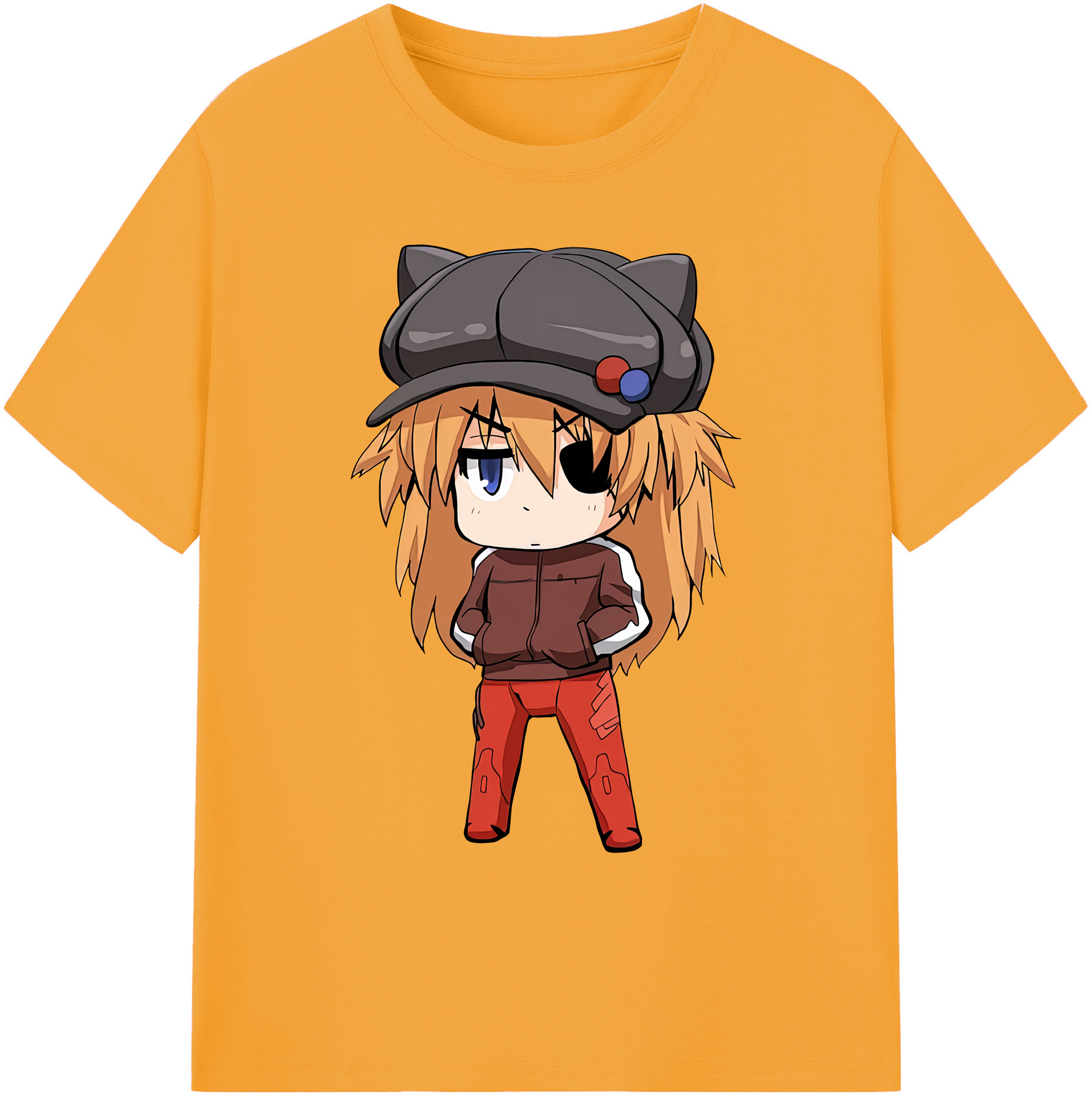 （画像用） EVA 新世紀エヴァンゲリオン 綿100％ メンズ半袖Tシャツ｜肌触りやわらか＆通気性