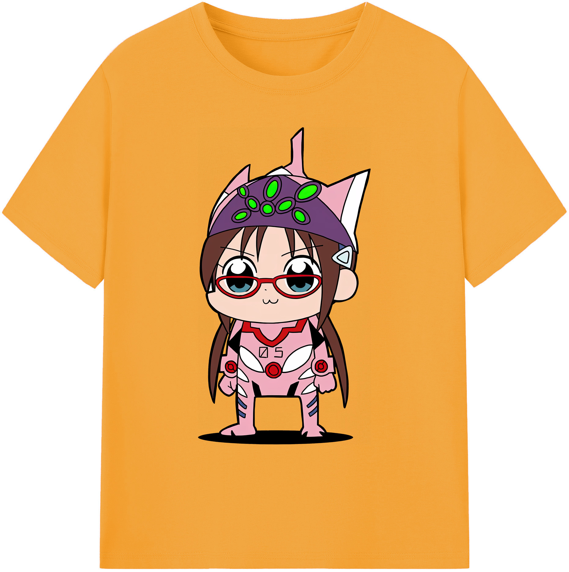 （画像用） EVA 新世紀エヴァンゲリオン 綿100％ メンズ半袖Tシャツ｜肌触りやわらか＆通気性