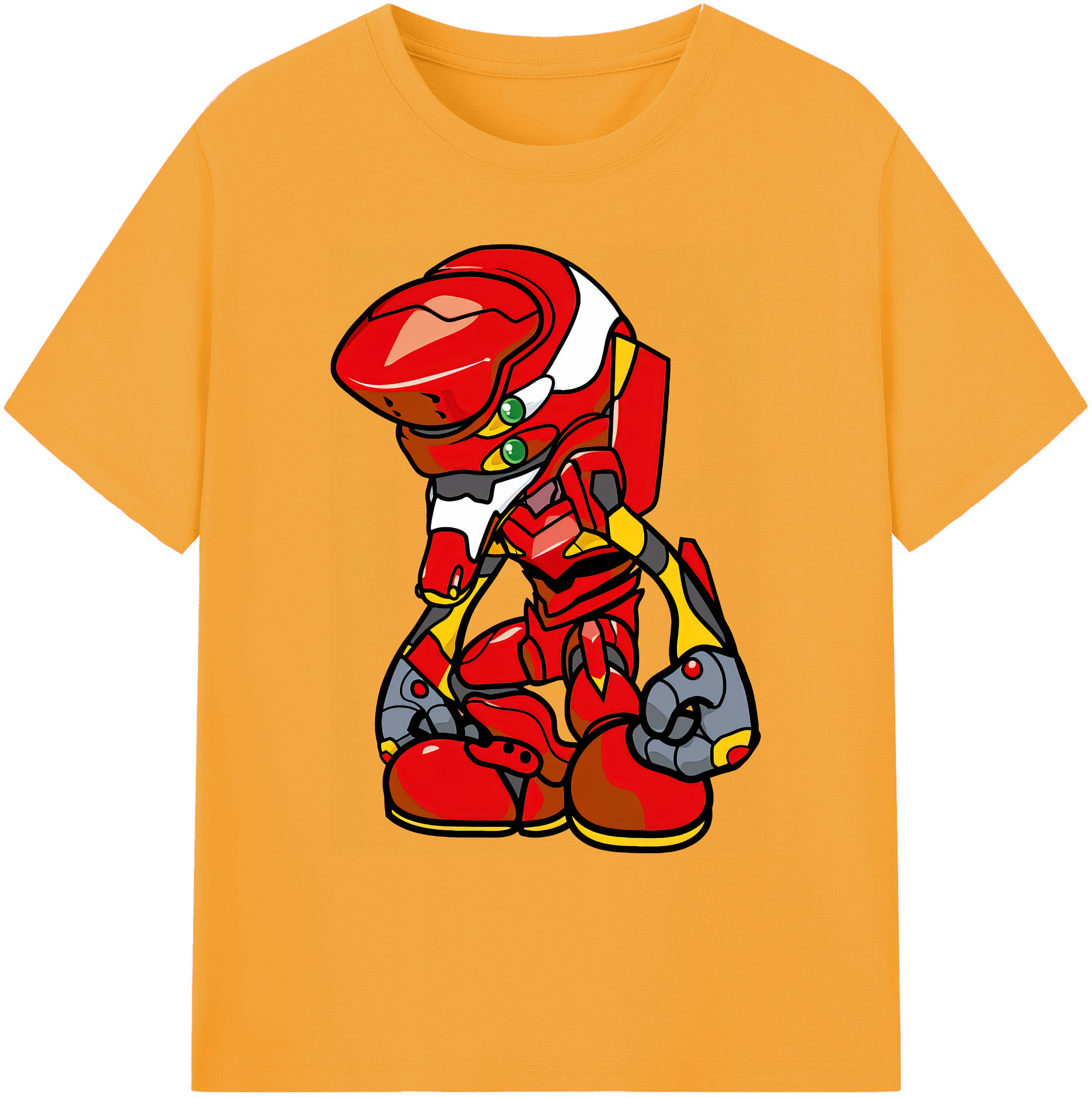 （画像用） EVA 新世紀エヴァンゲリオン 綿100％ メンズ半袖Tシャツ｜肌触りやわらか＆通気性